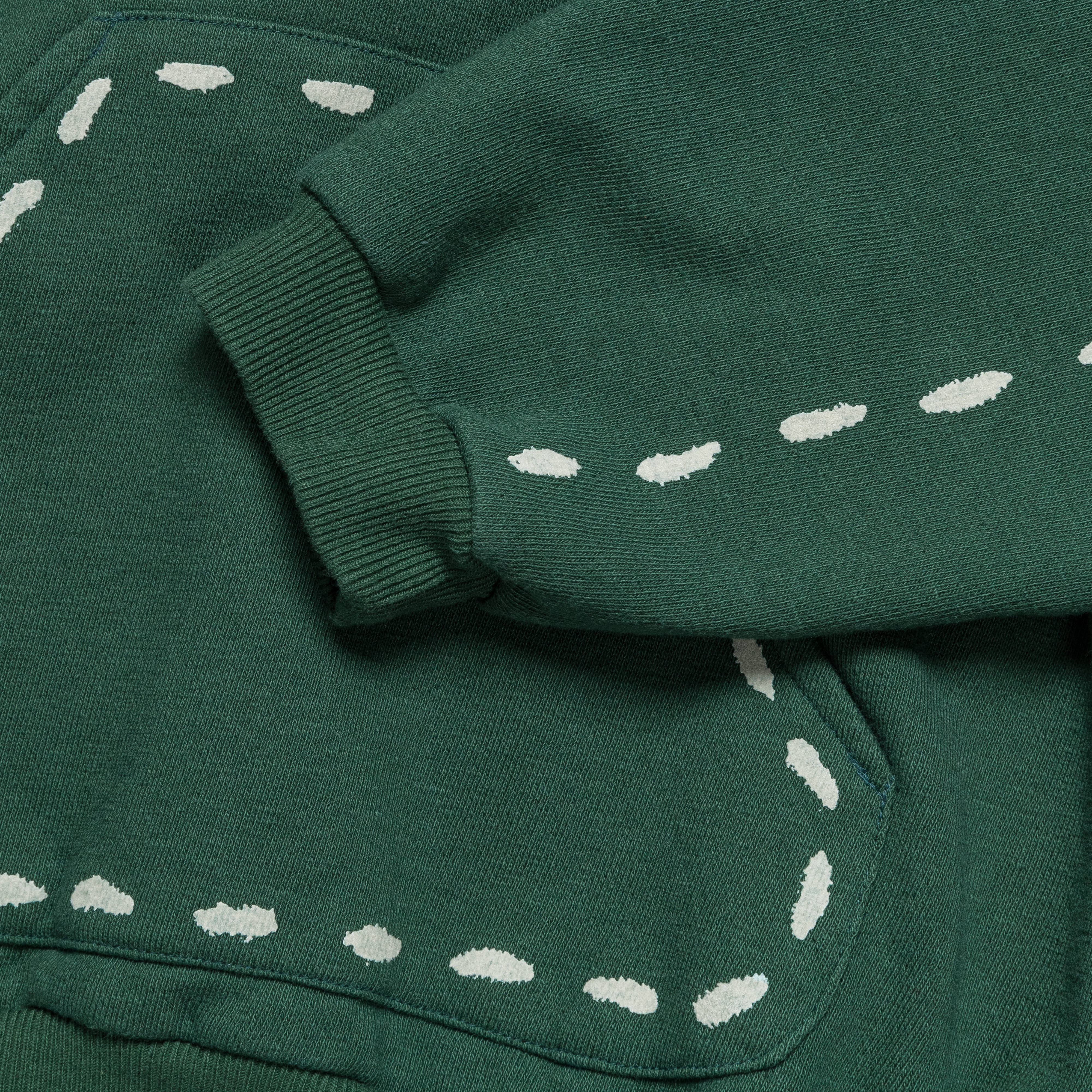 SWT Knit MARIONETTE Hoodie - Green - Image 3