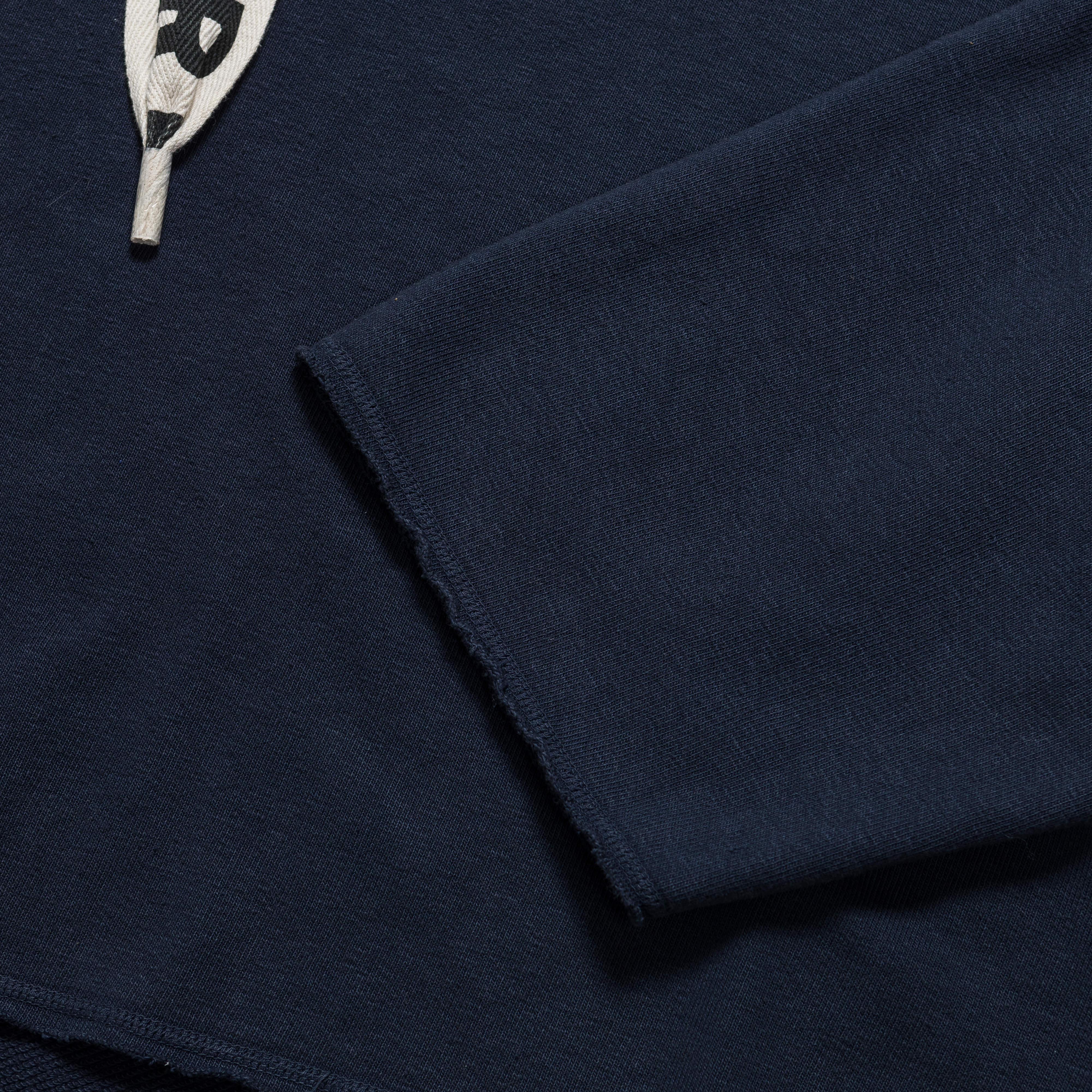 SWT Knit NAMAZU Hooded Sweat Shirt - Navy - Image 3