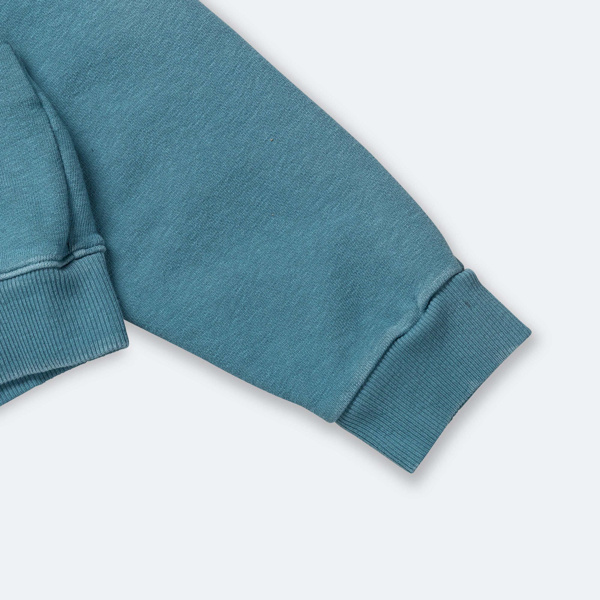 SWT Knit ZIP-UP GYM Parka - Turquoise - Image 6