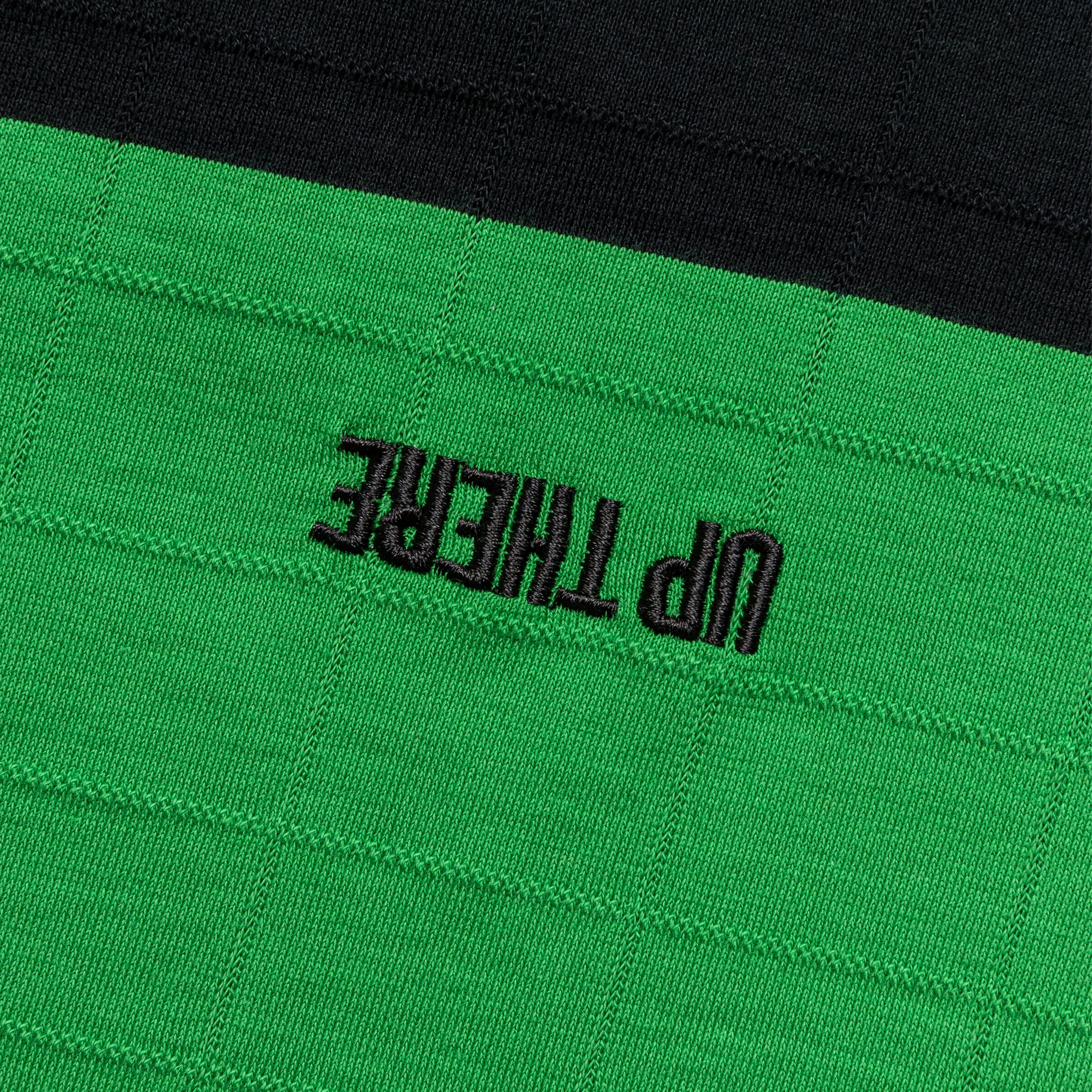 T-Shirt x UP THERE - Black/Fern Green - Image 5
