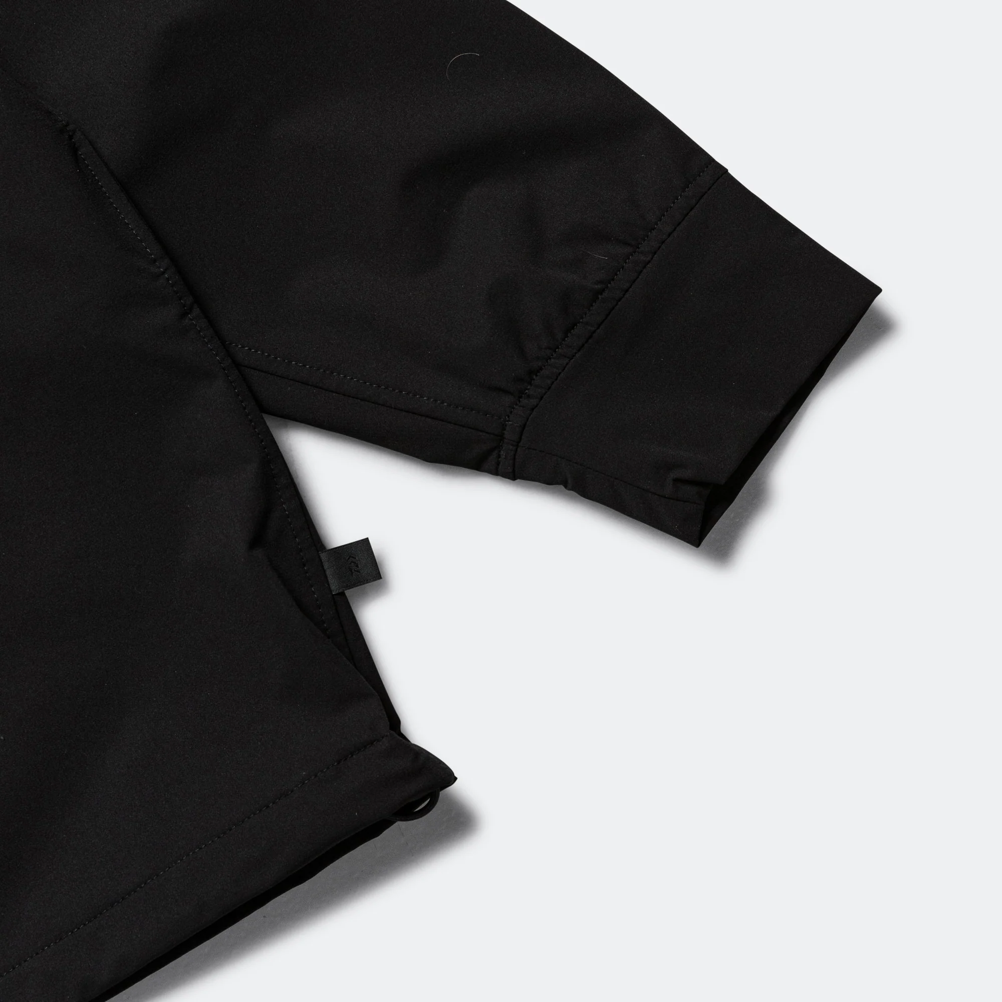 Tech Half-Zip Stand Jacket - Black - Image 4