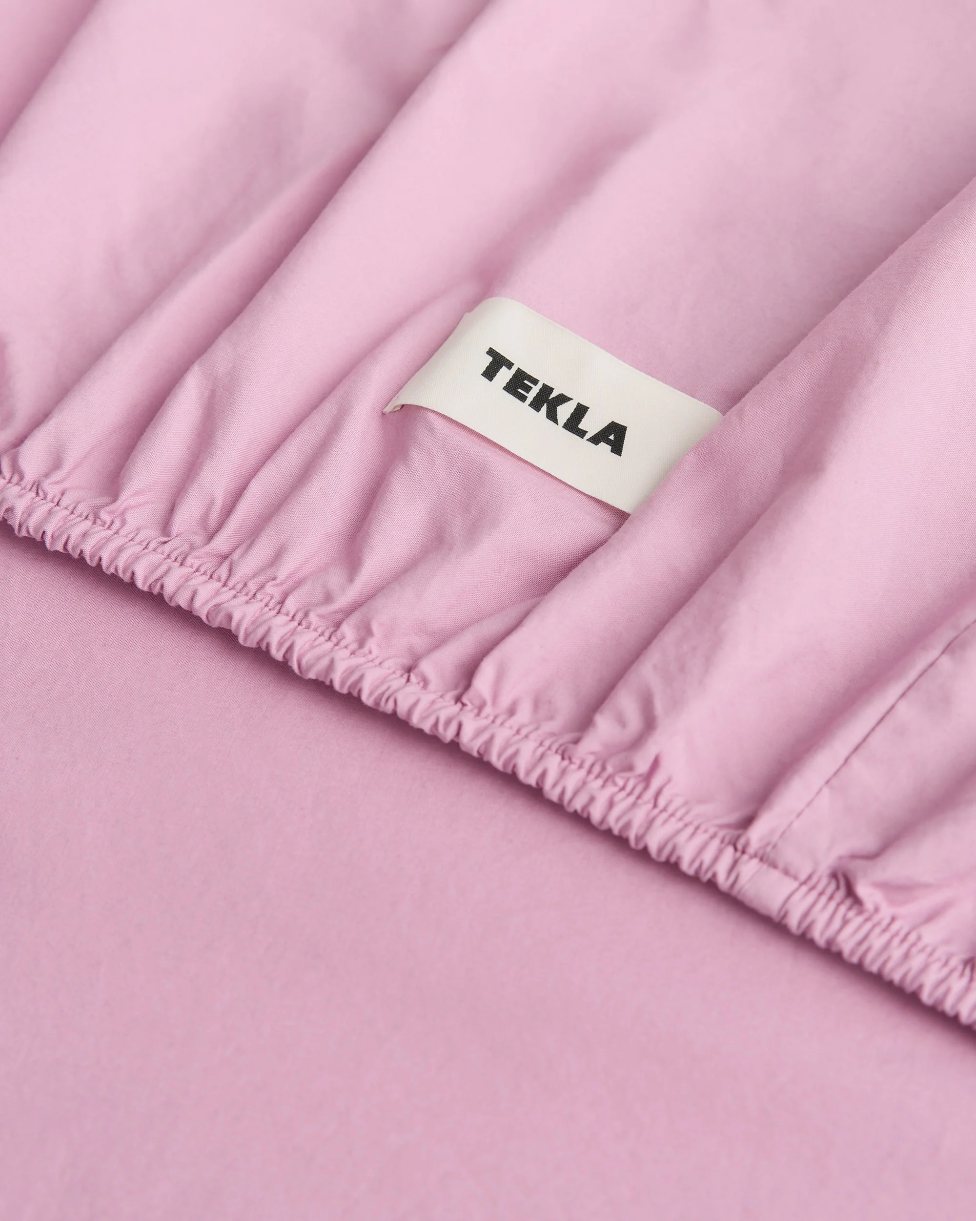 Fitted Sheet - Mallow Pink - Image 3