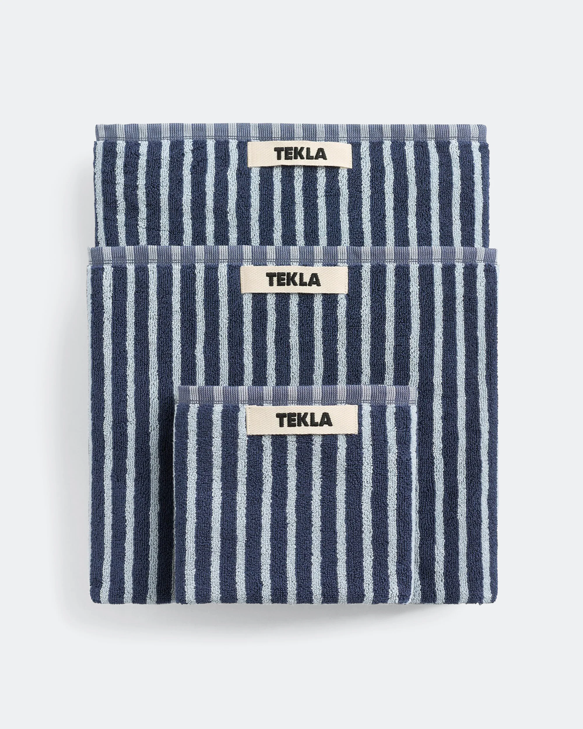 Terry Towel - River Stripes