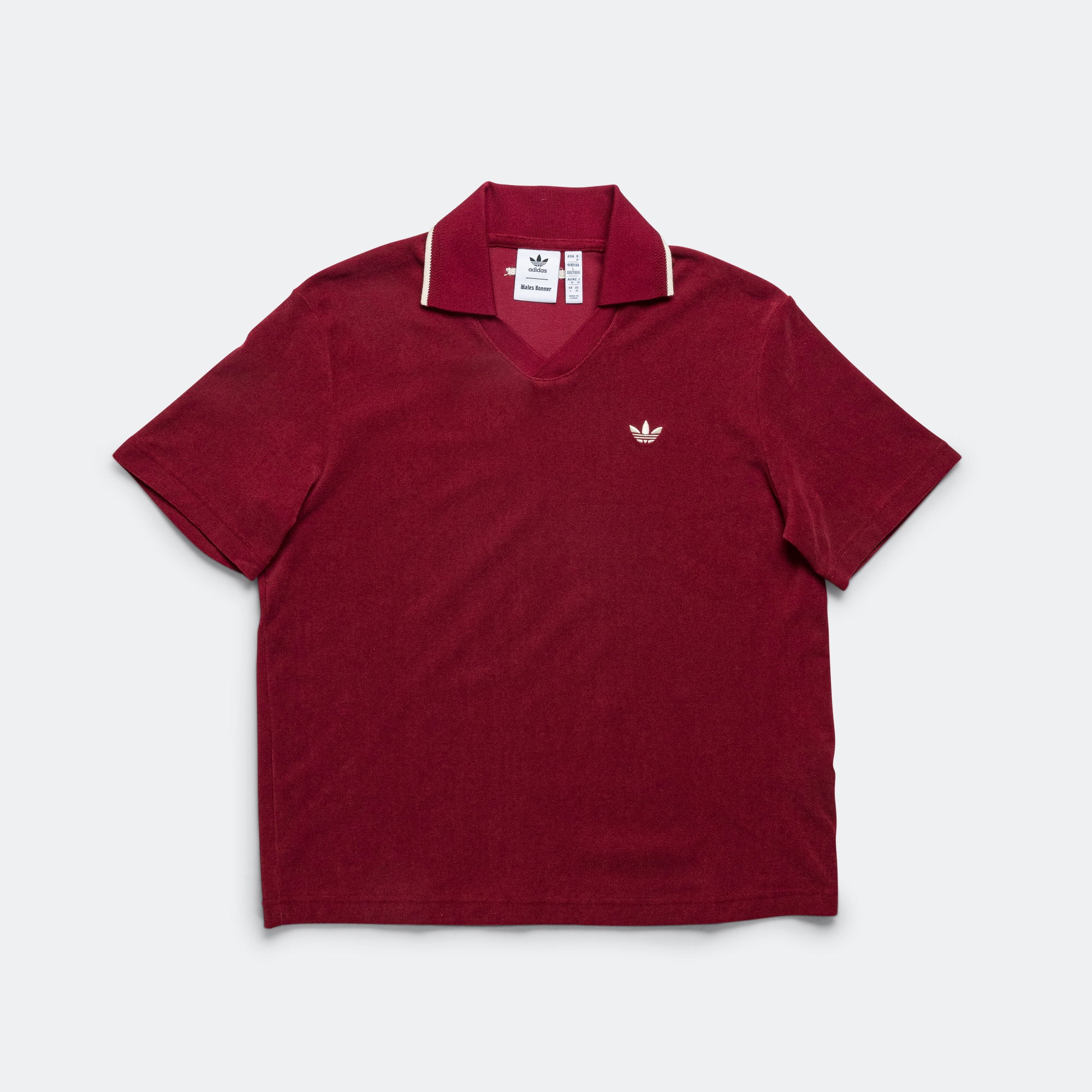 Terry Polo x Wales Bonner - Collegiate Burgundy