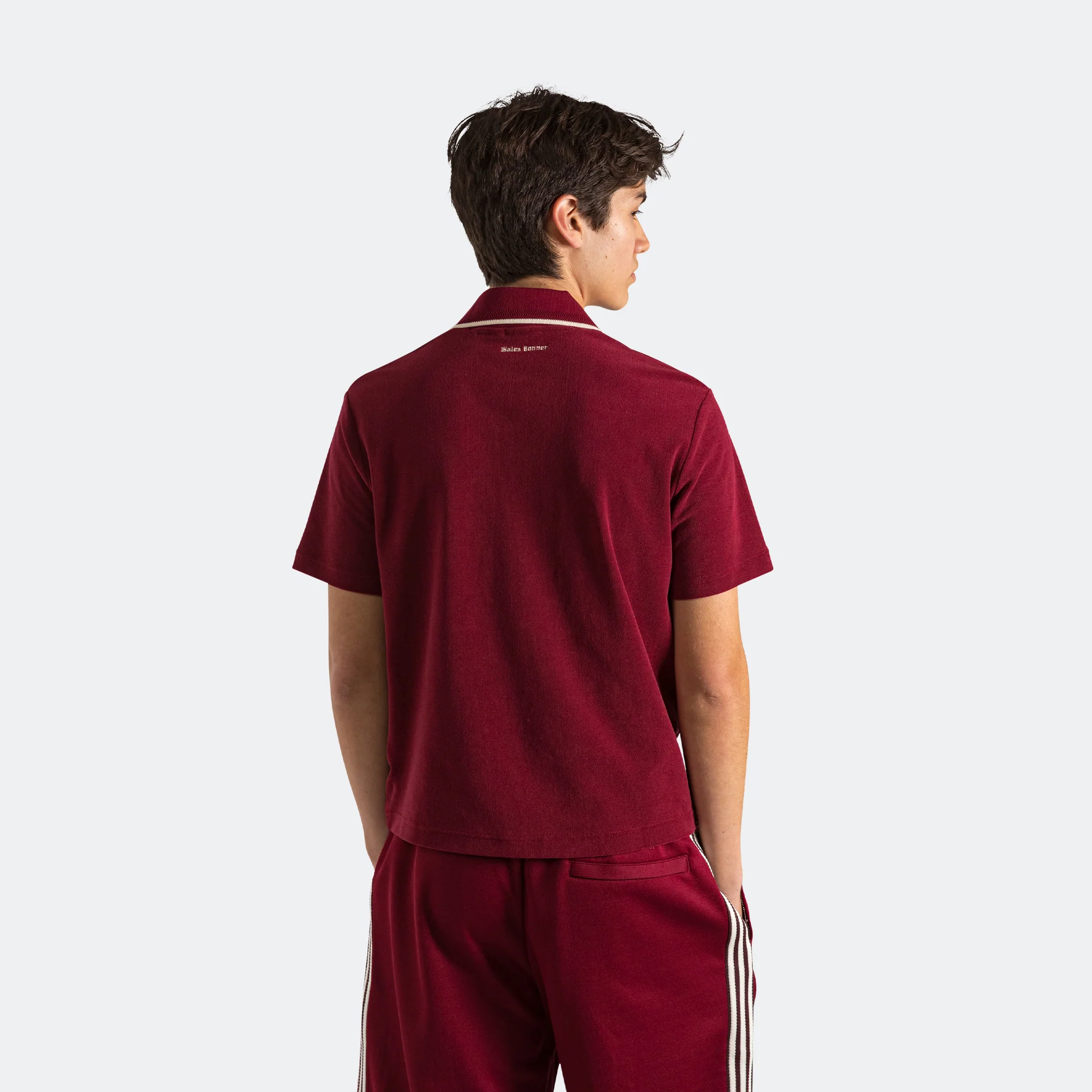 Terry Polo x Wales Bonner - Collegiate Burgundy - Image 3