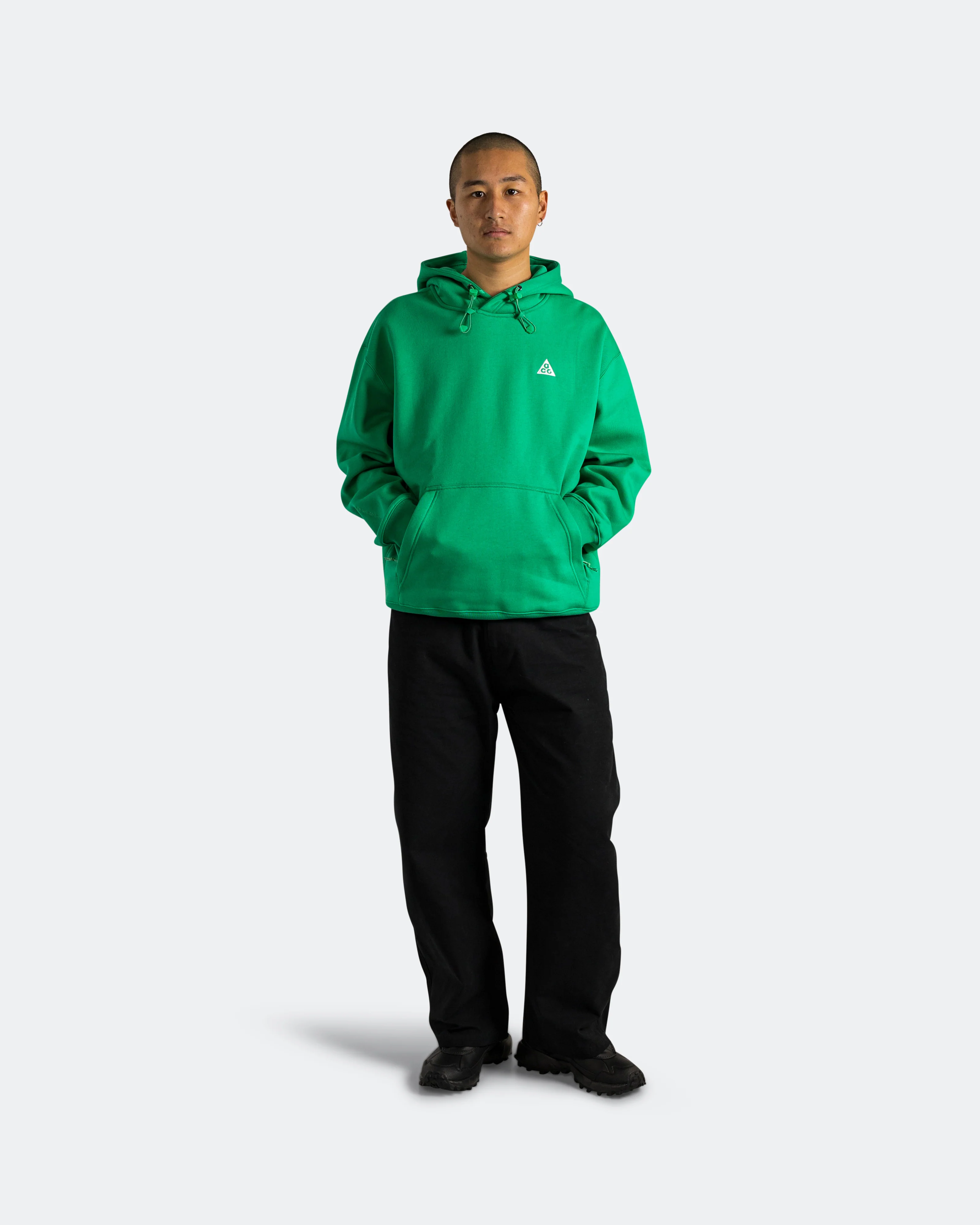 Therma-FIT Tuff Fleece Hoody - Stadium Green/Lt Khaki-Summit White - Image 5