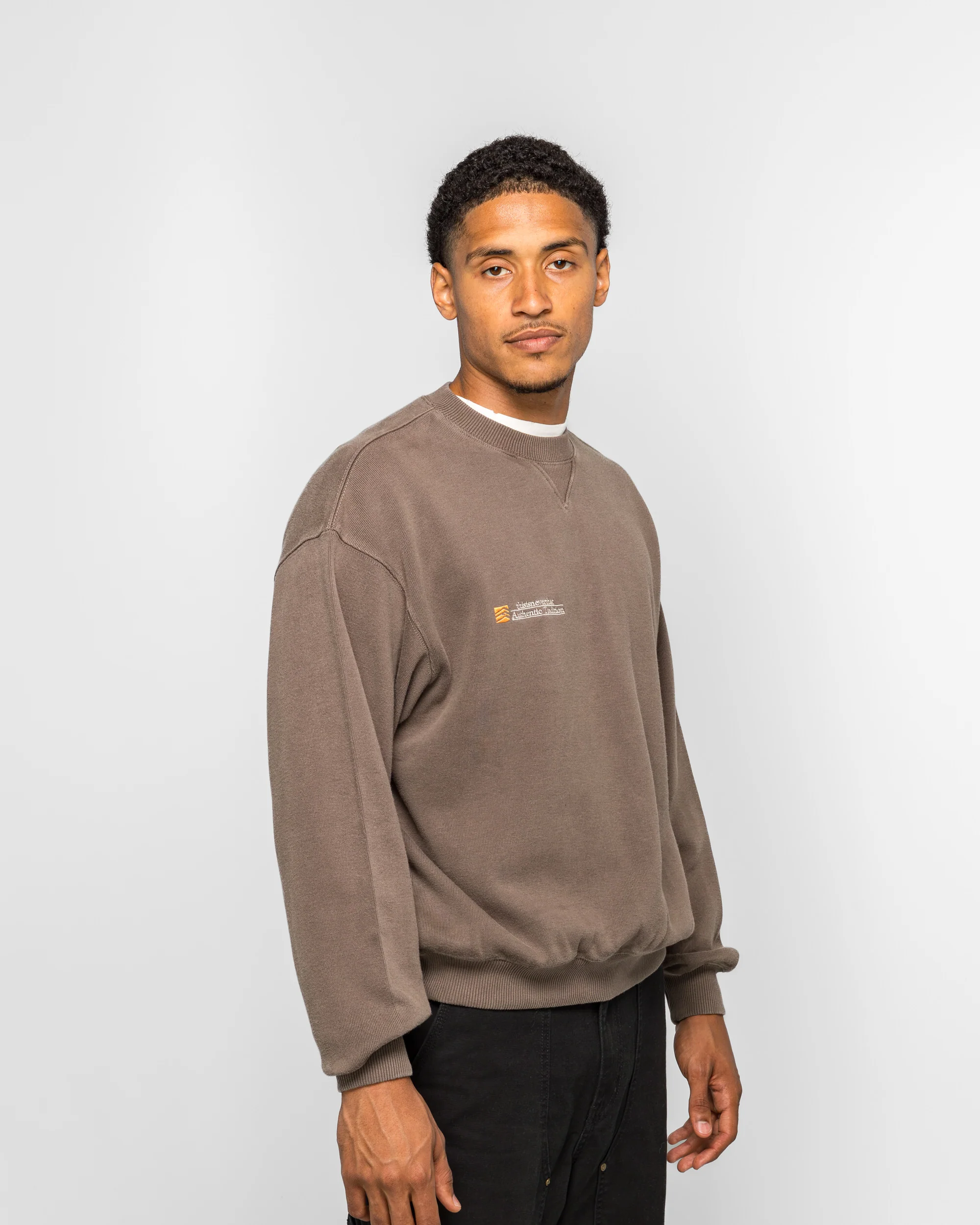 Authentic Tradition Crewneck - Dark Mocha - Image 3