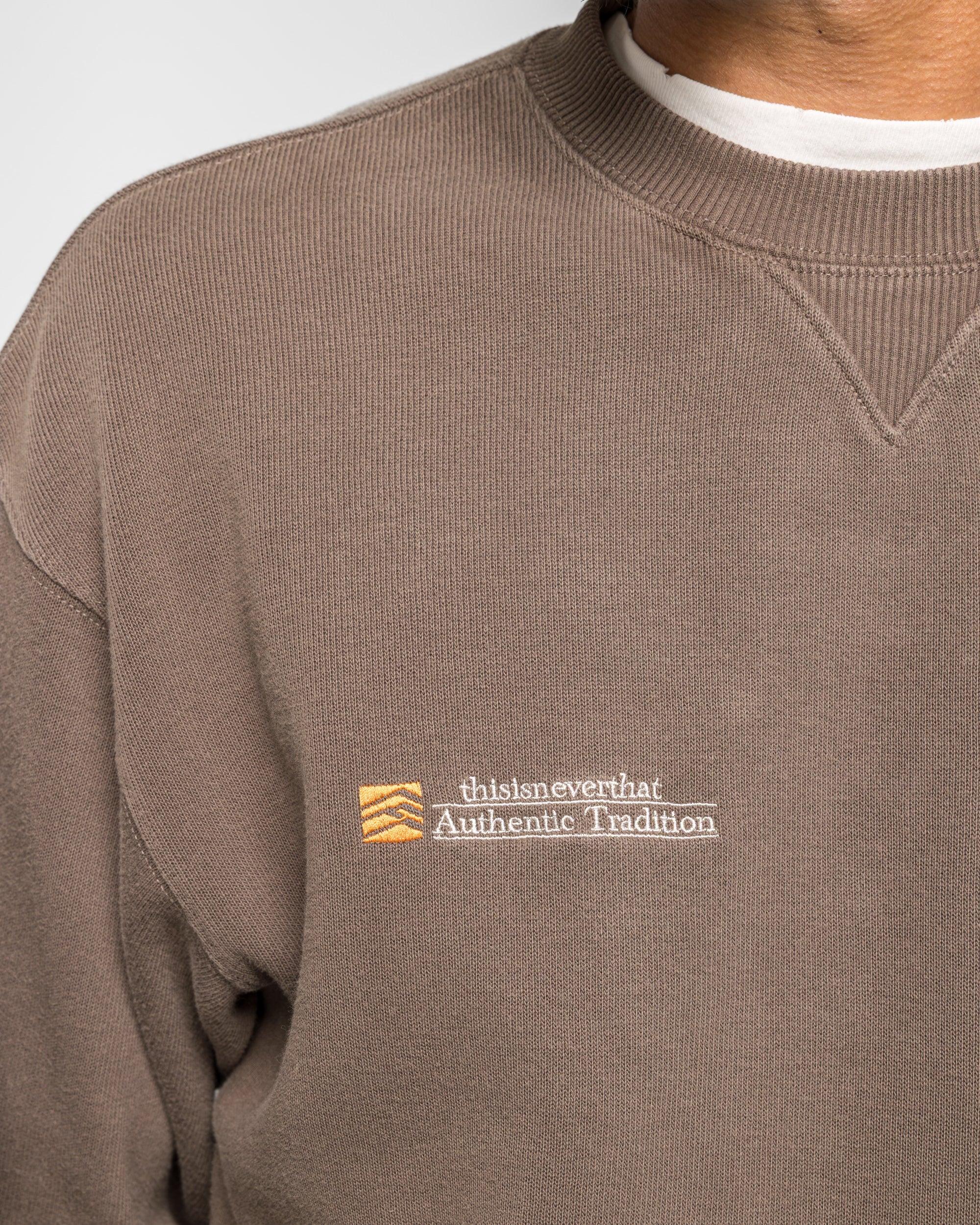 Authentic Tradition Crewneck - Dark Mocha - Image 5