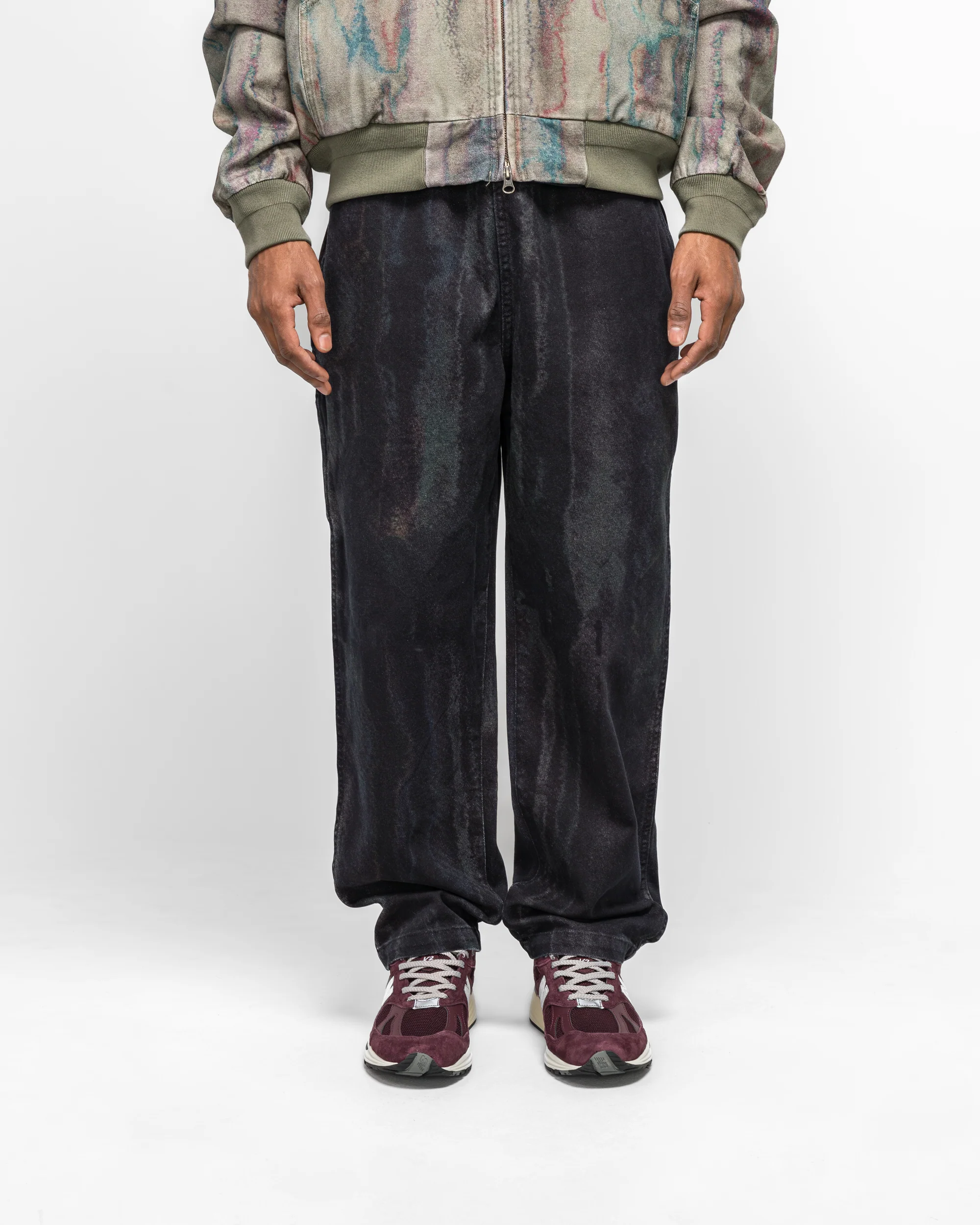 Blurred Flow Pant - Black - Image 2