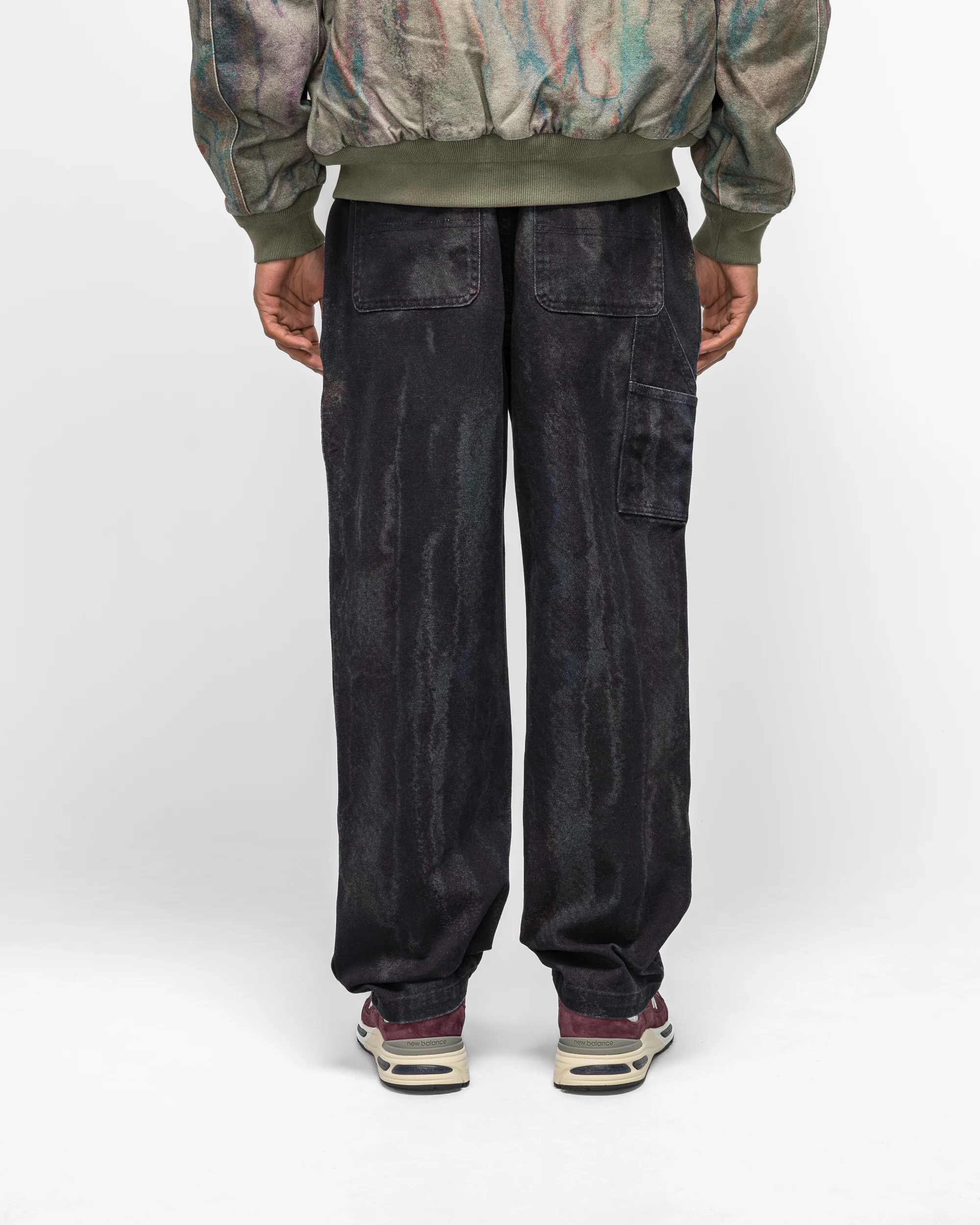 Blurred Flow Pant - Black - Image 4