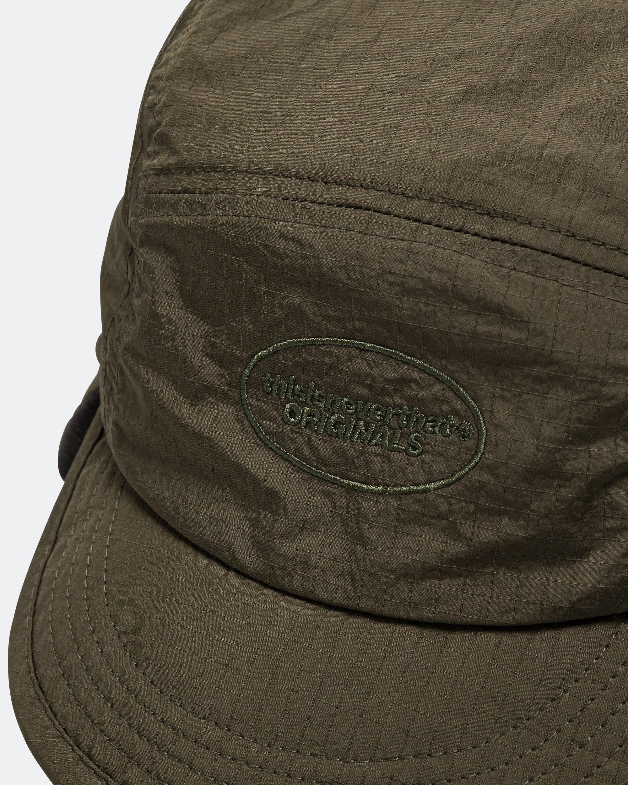 Earflap Duckbill Cap - Khaki - Image 2