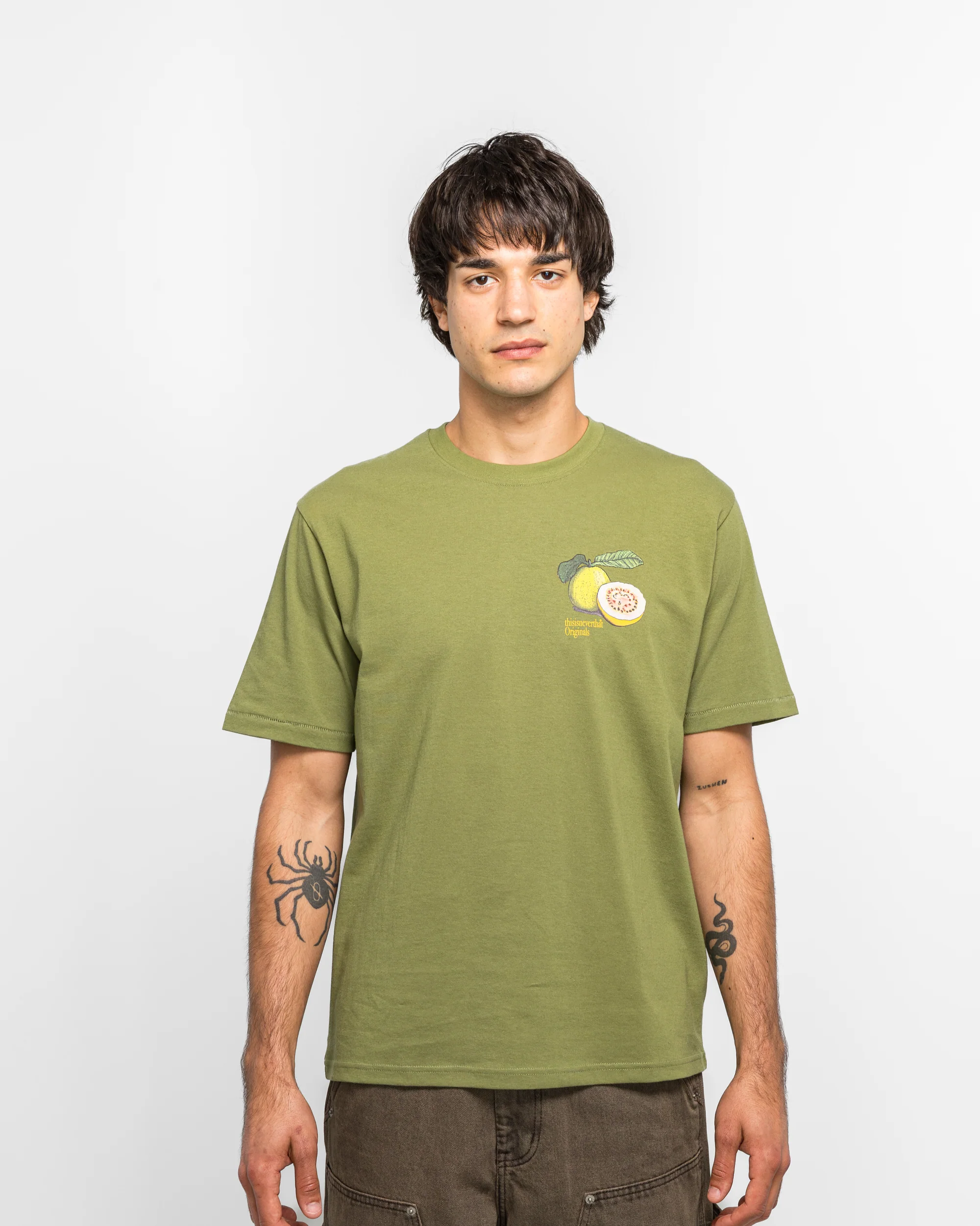 Guava Tee - Moss Green - Image 2
