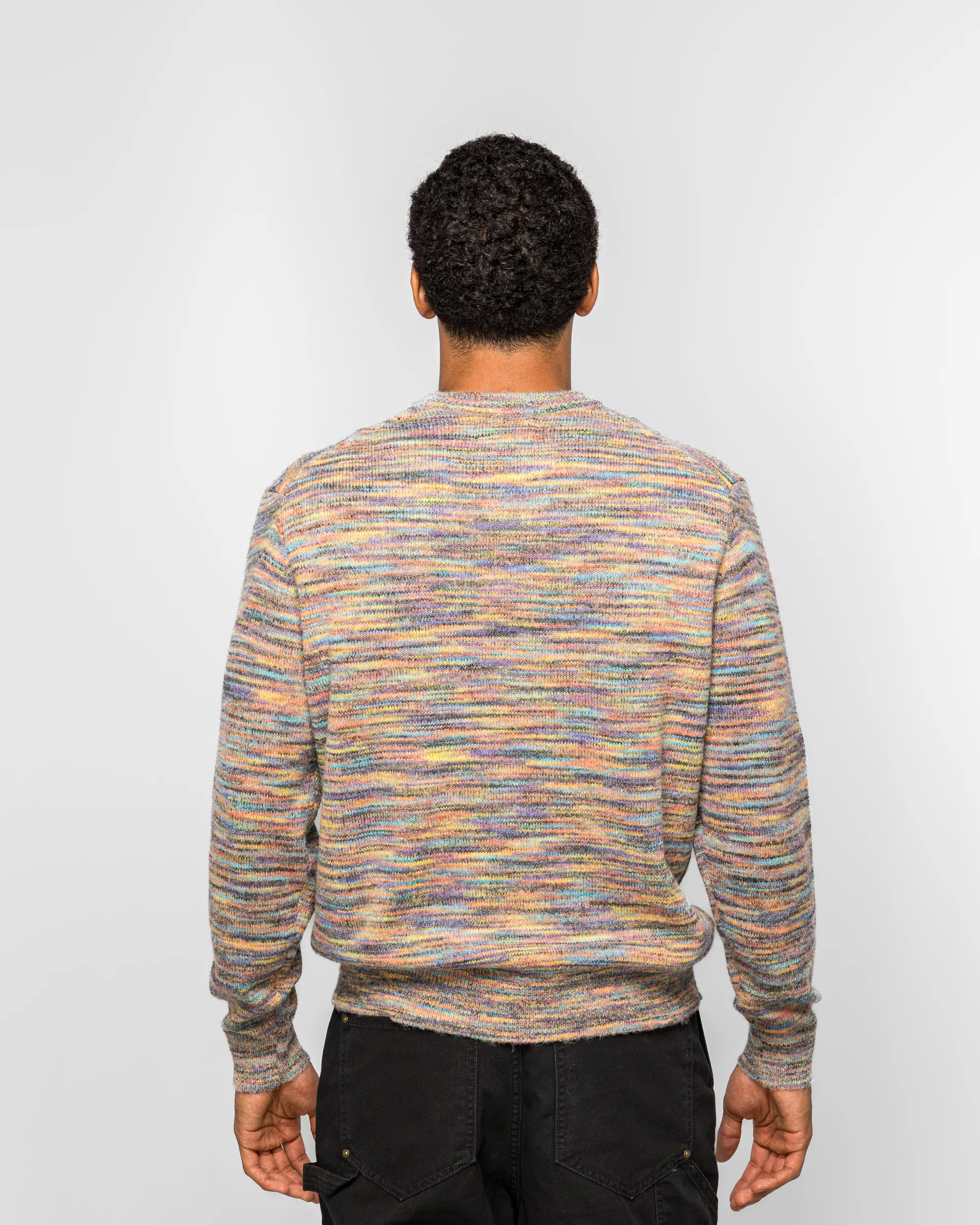 Static Knit Sweater - Rainbow - Image 4