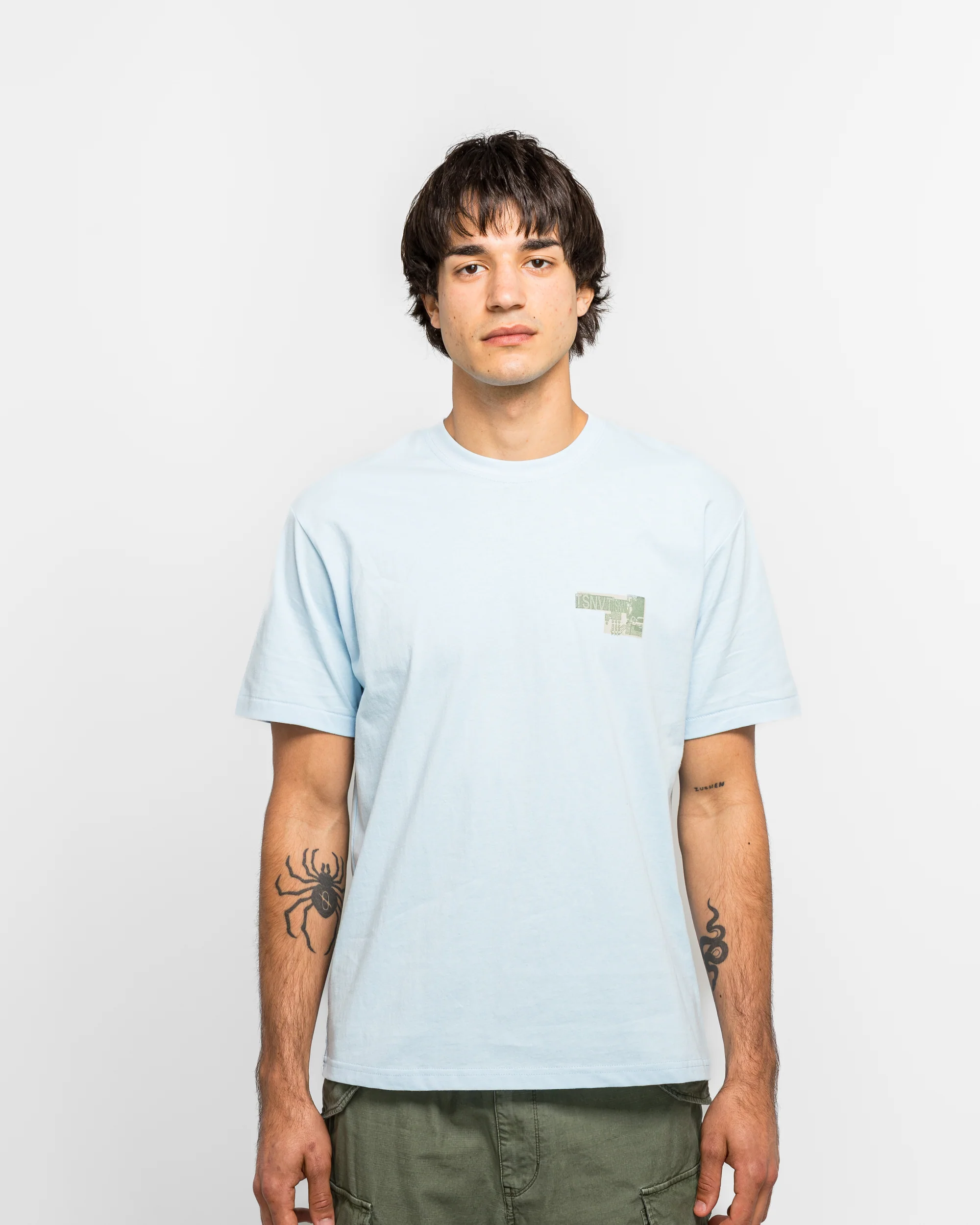 TSNVT Collage Tee - Soft Blue - Image 2