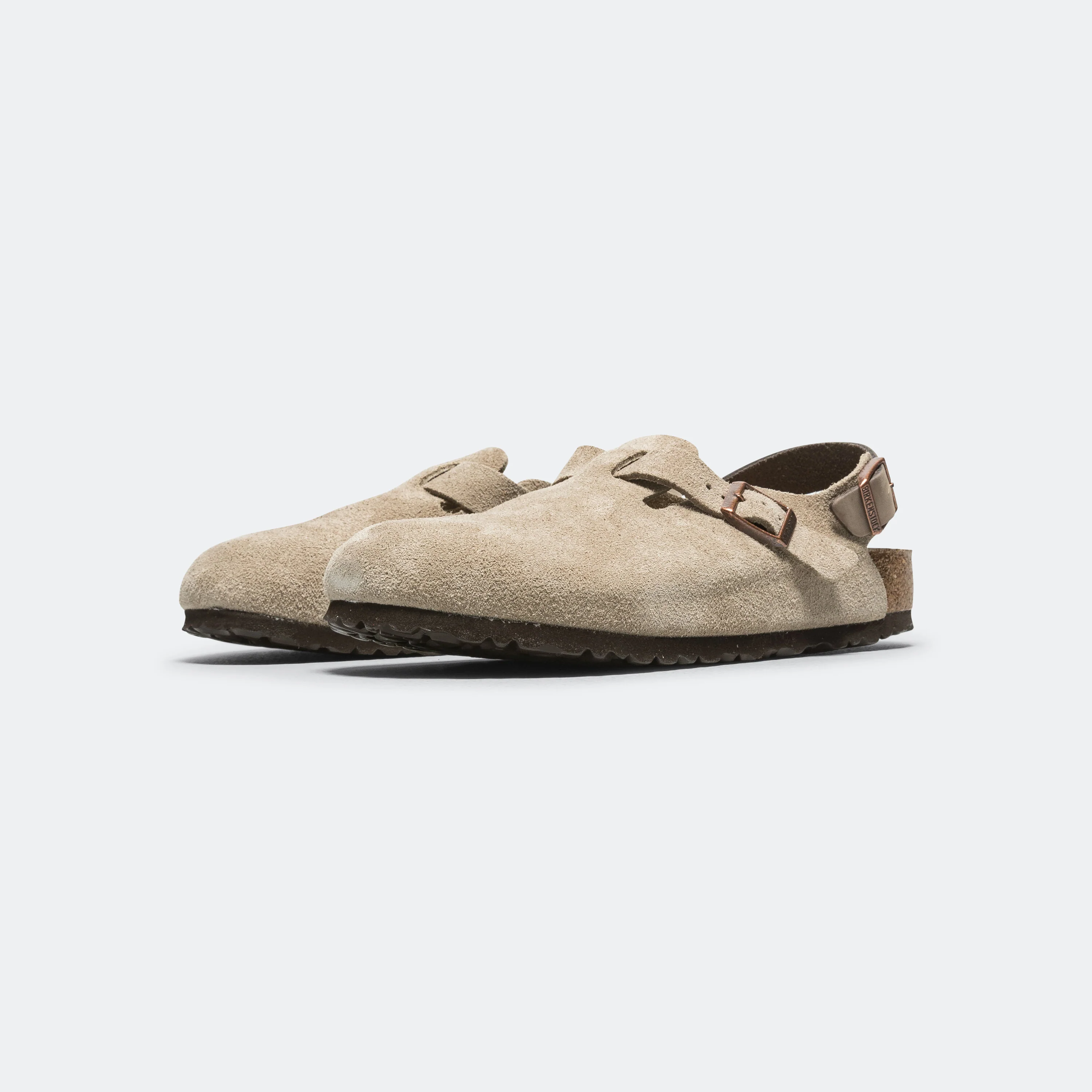 Tokio - Taupe Suede Leather - Image 2