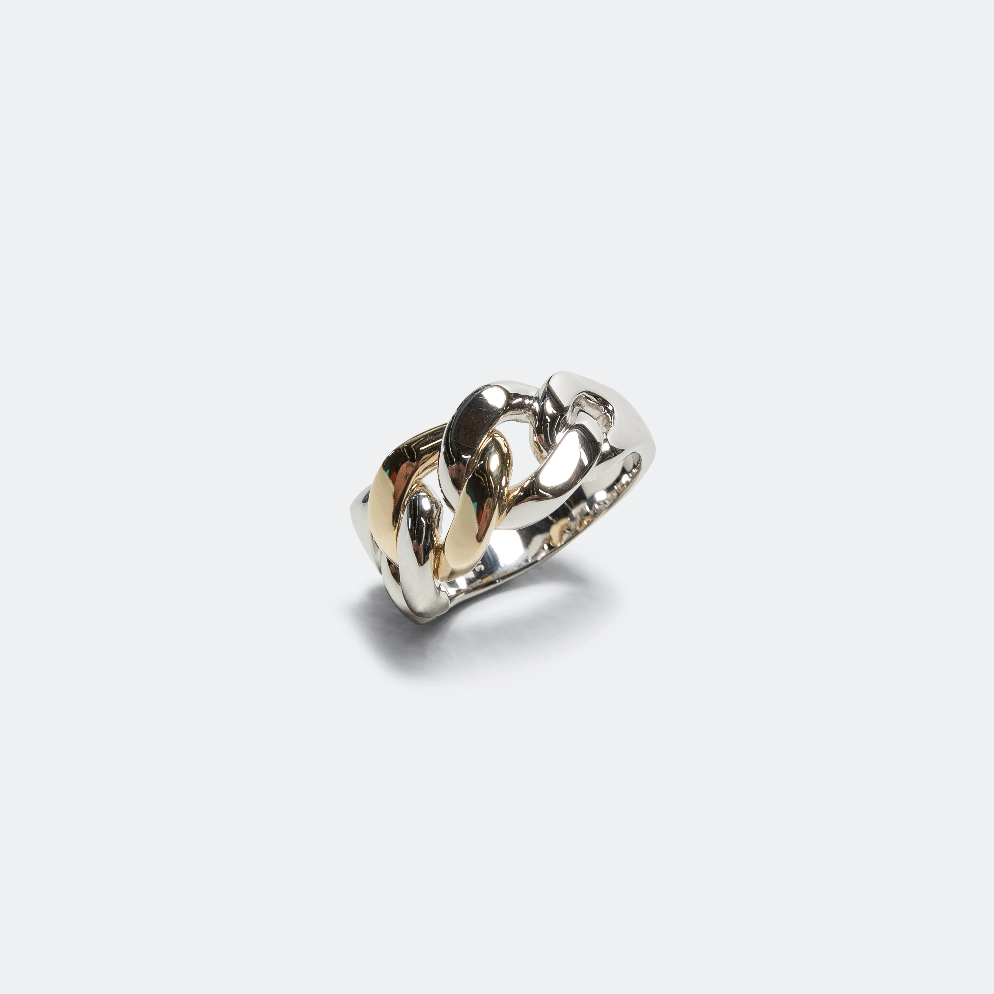 Dean Ring Duo - 925 Silver/9K Gold - Image 5