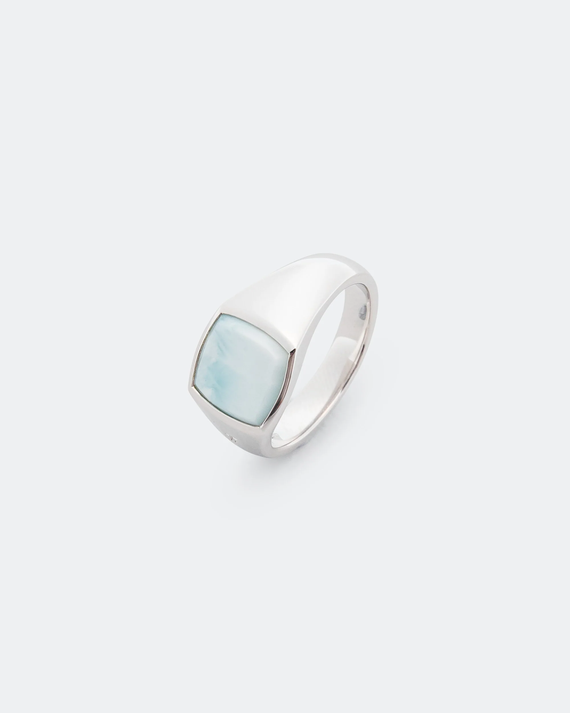 Kay Ring Ice Blue - Larimar/925 Silver - Image 4