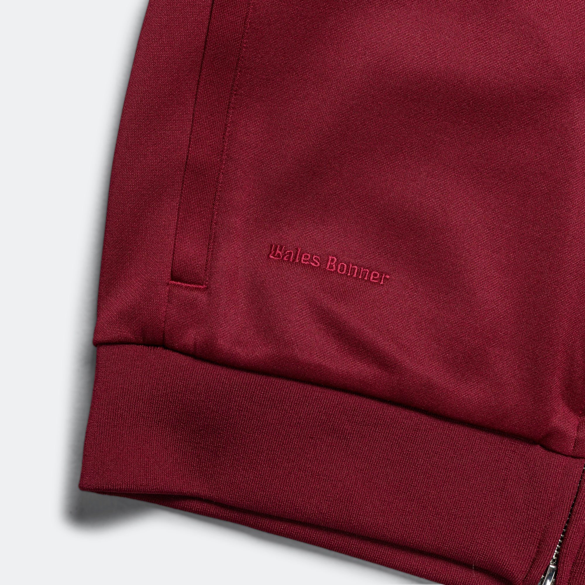 Track Hoodie x Wales Bonner - Core Burgundy - Image 3