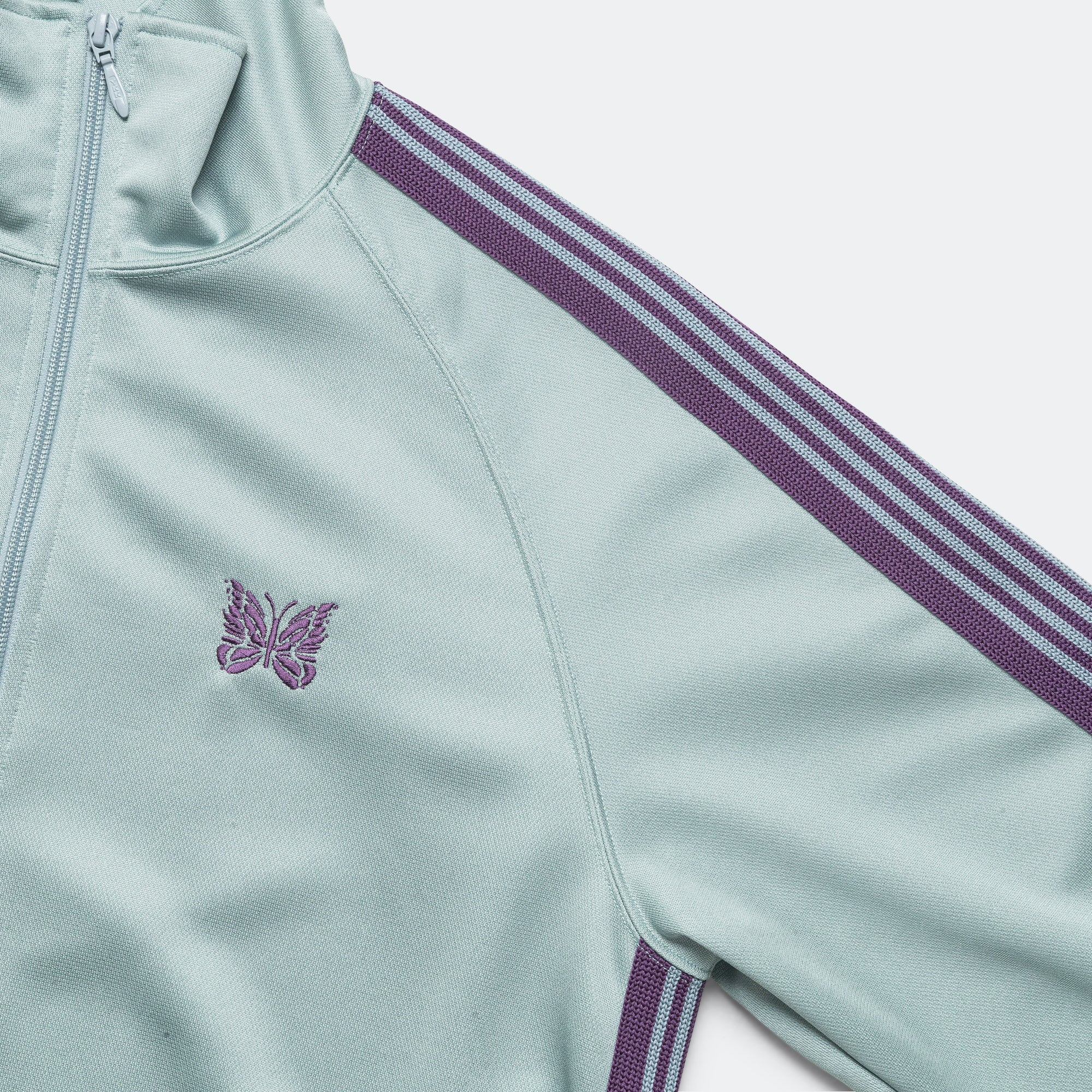 Track Jacket - Sax Poly Smooth - Image 3