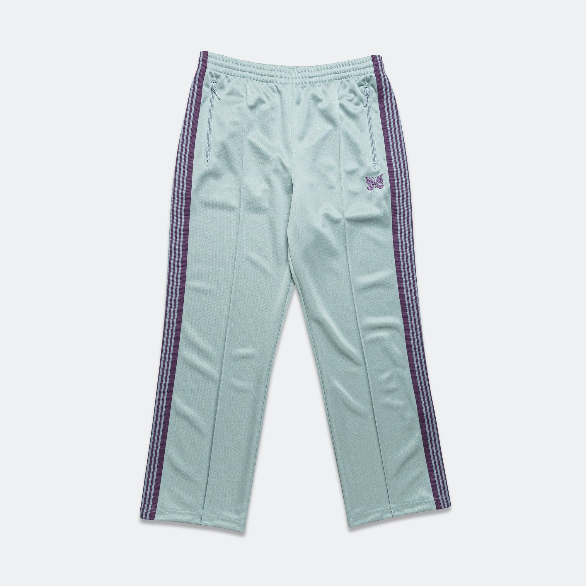 Track Pant - Sax Poly Smooth