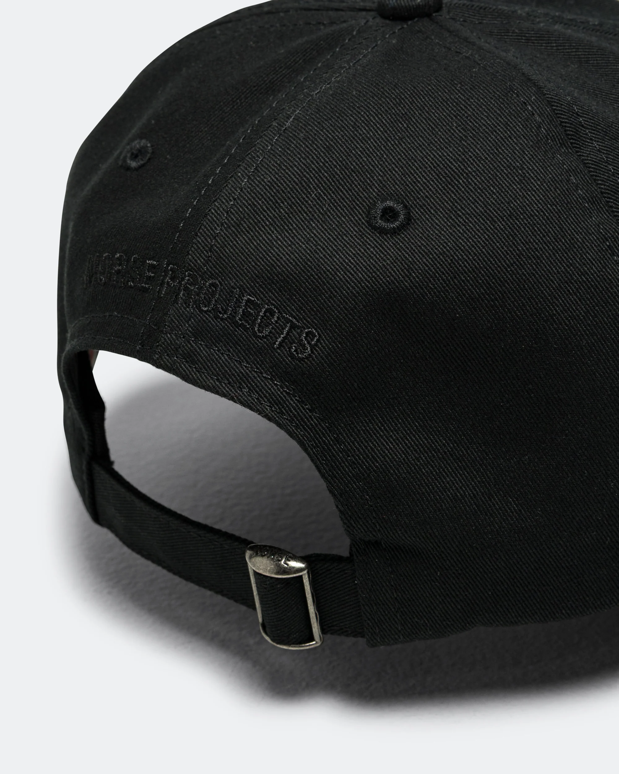 Twill Sports Cap - Black - Image 4