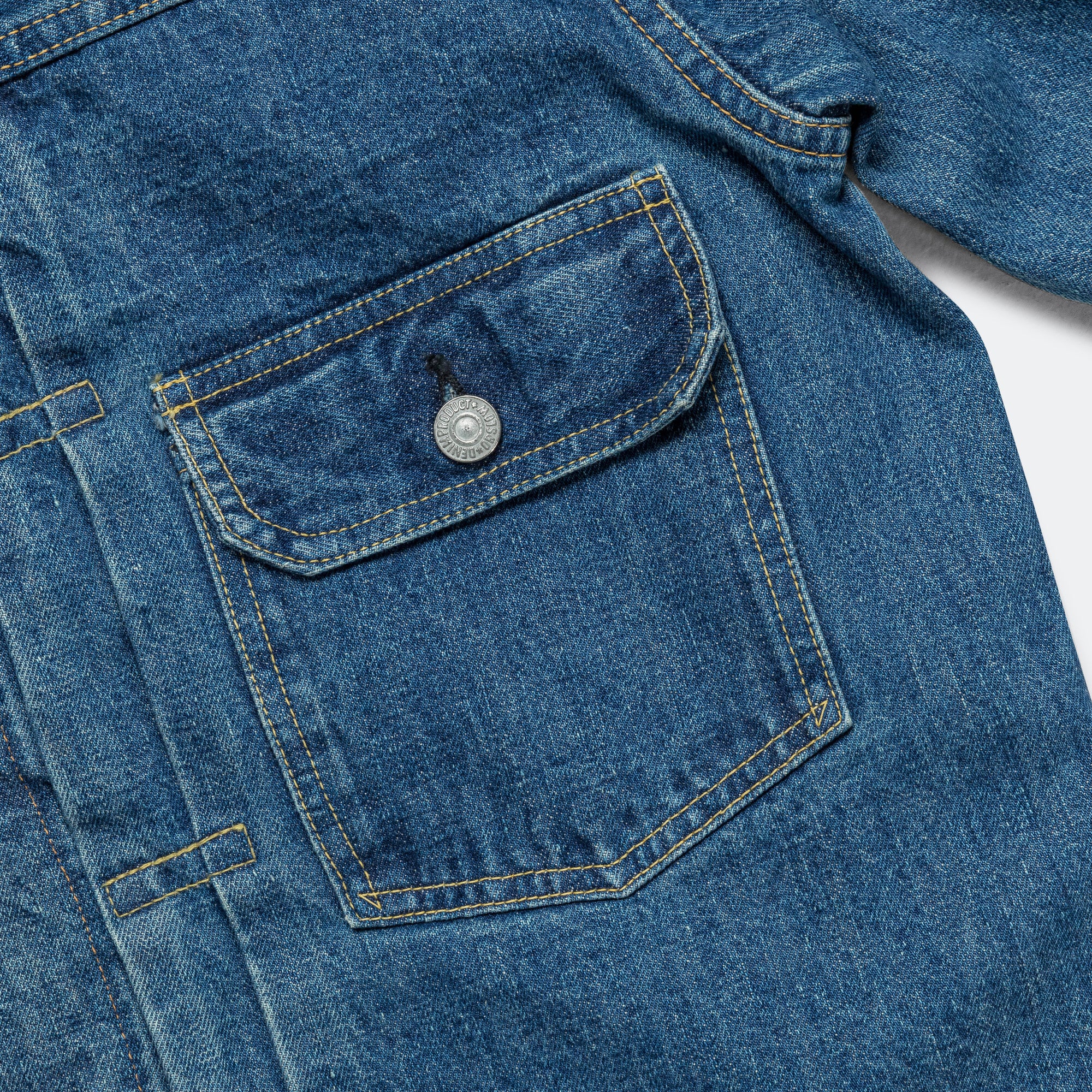 Type 2 1950's Denim Jacket - 2 Year Wash - Image 4