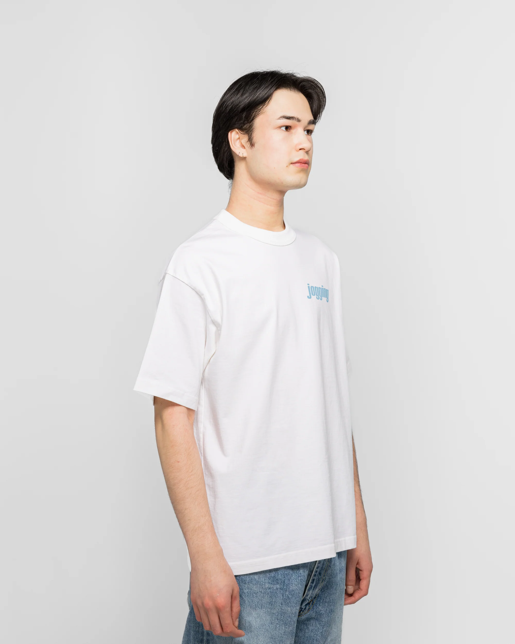Authentic Graphic Tee Jogging - White - Image 3