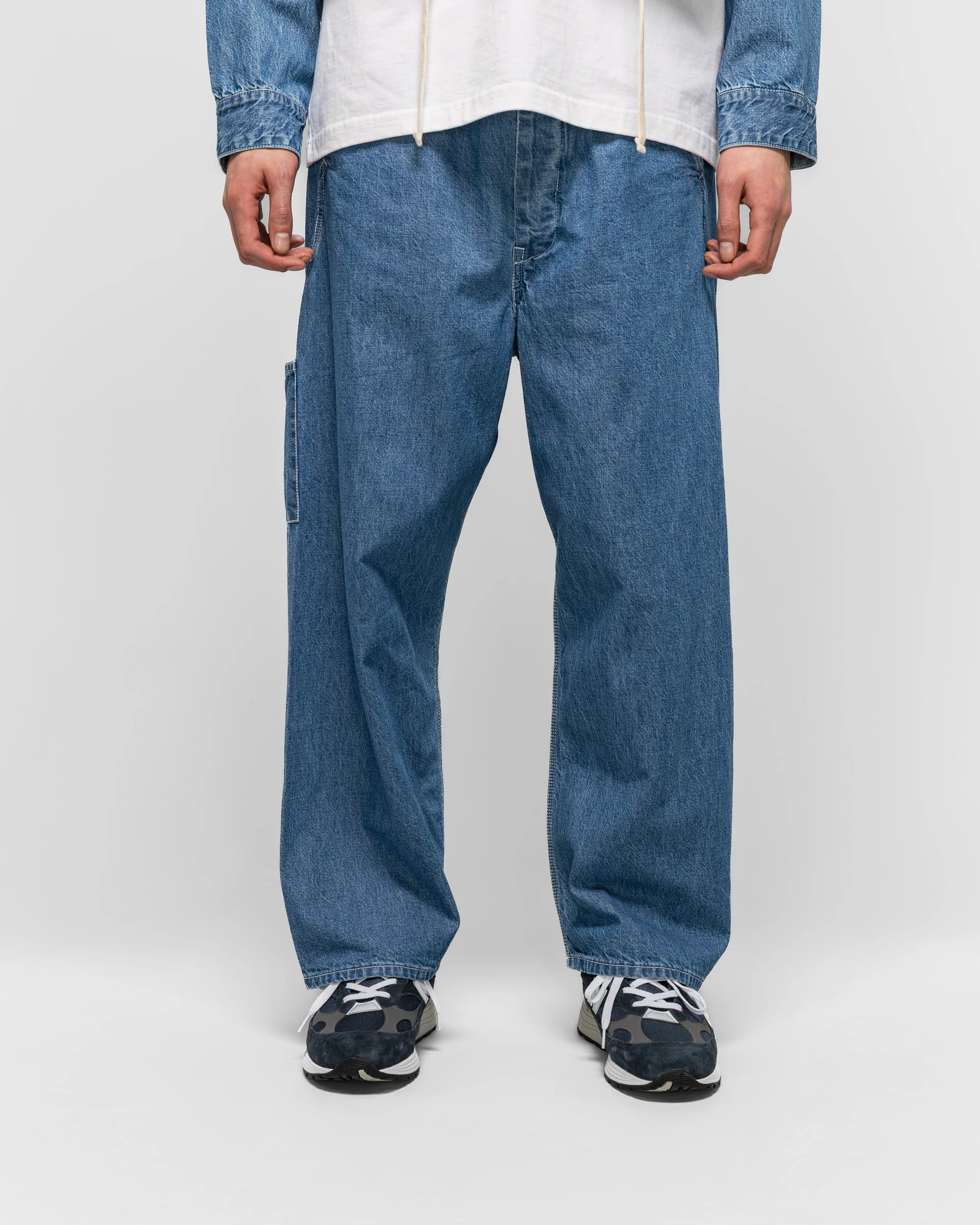 Chopped Coverall Bottoms - Used Indigo - Image 2