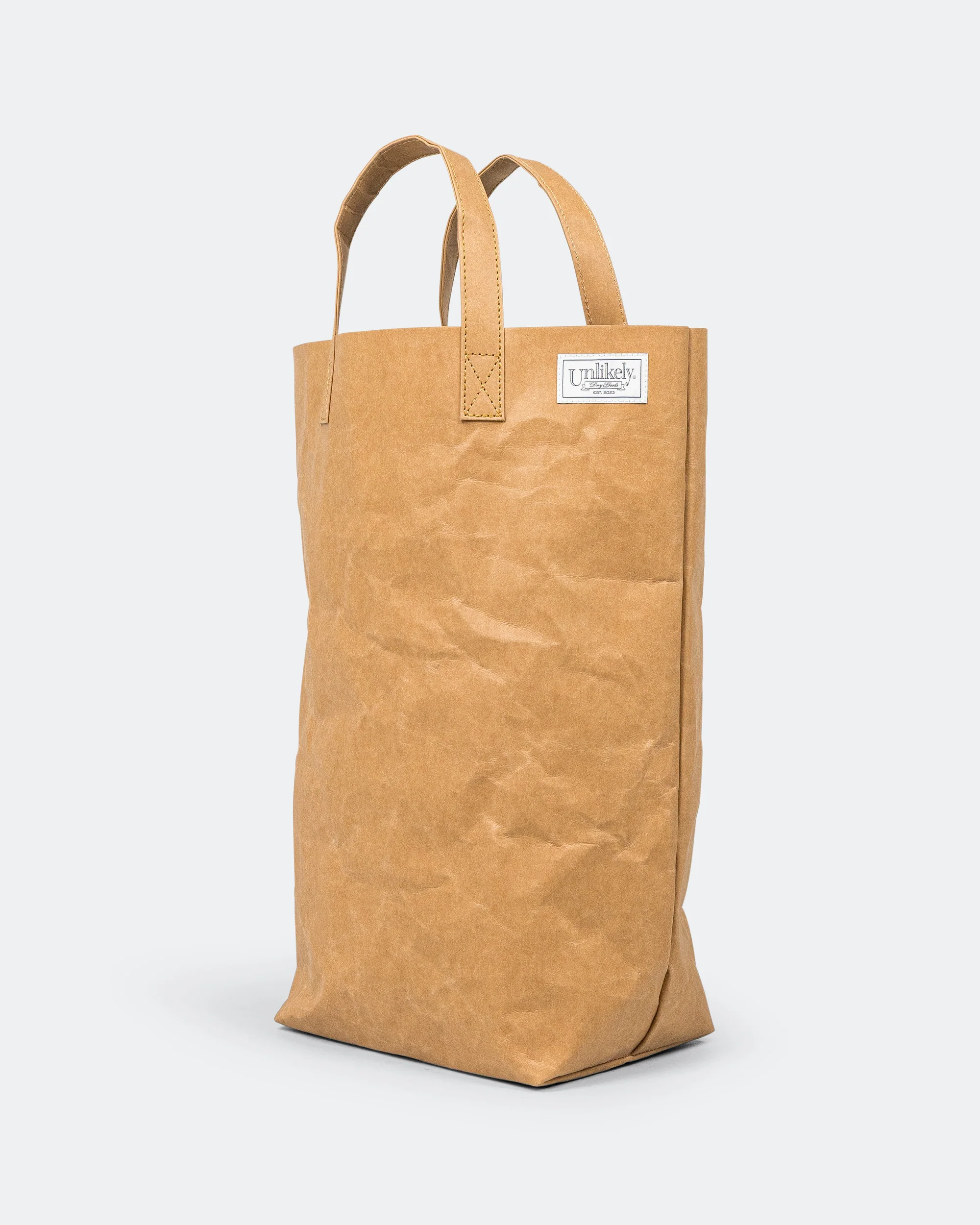 "Paper" Shopping Bag L - Brown - Image 3