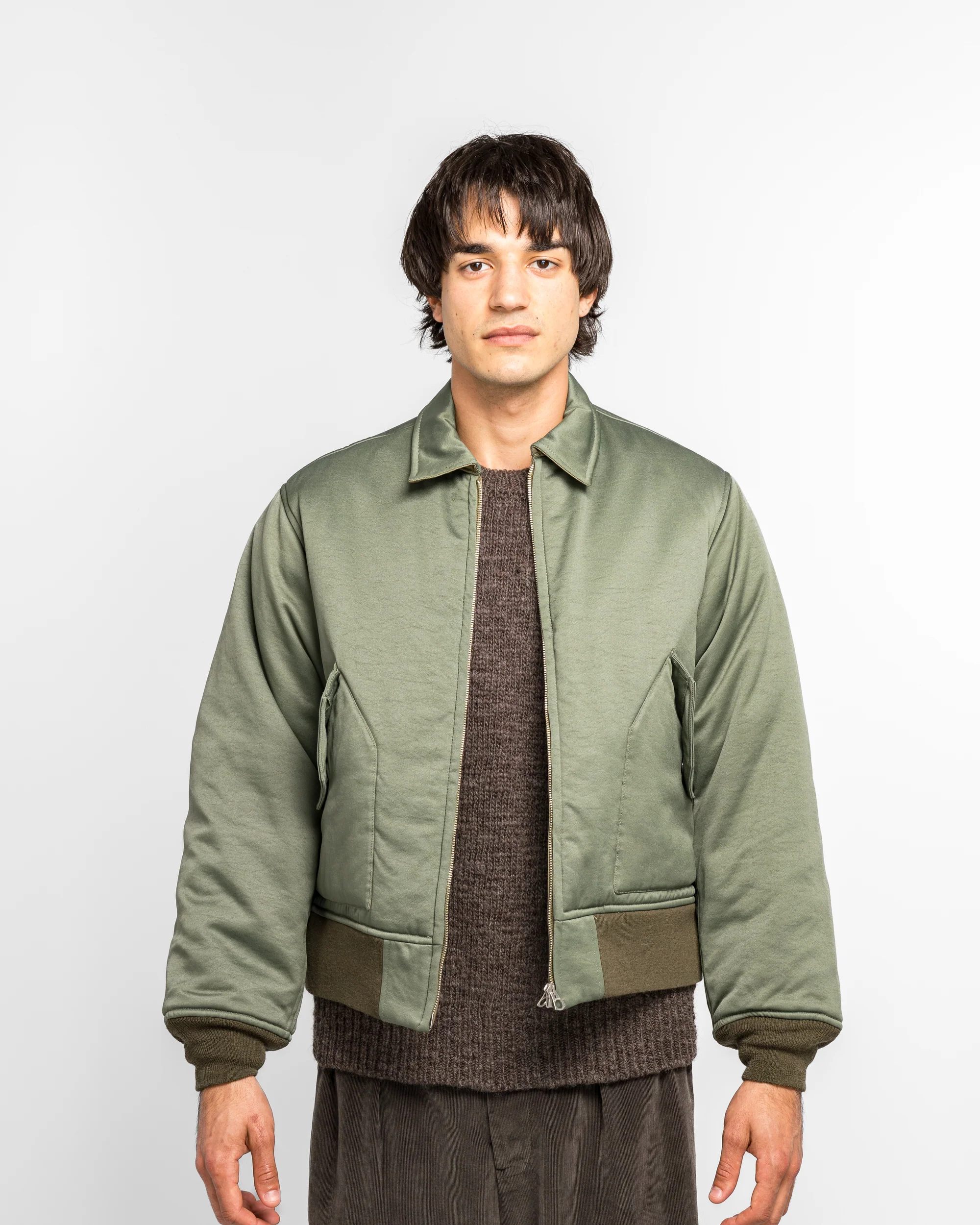 Reversible Flight Yokosuka Jacket - Sage Green - Image 2