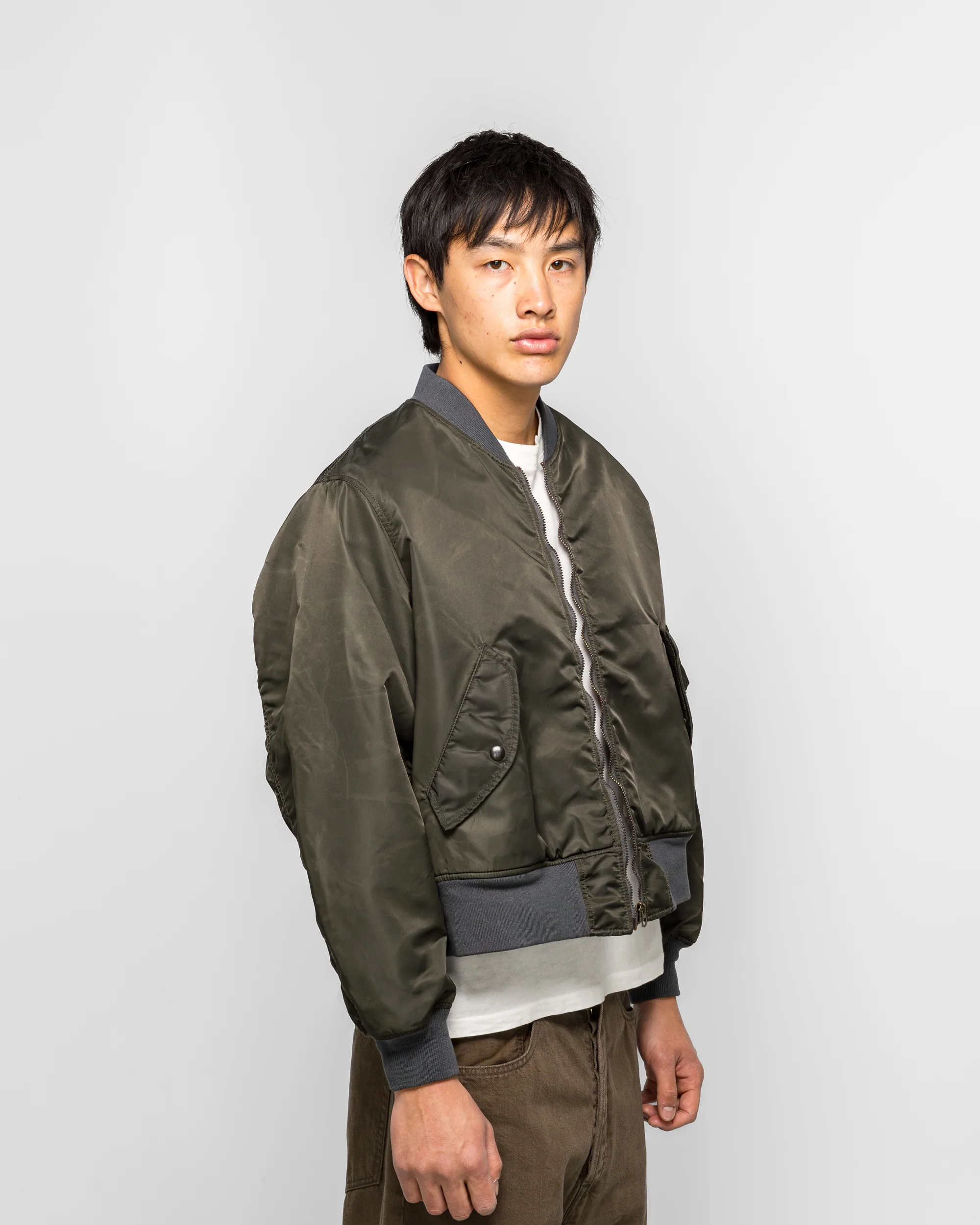 Reversible MA-1  - Olive/Sage - Image 3