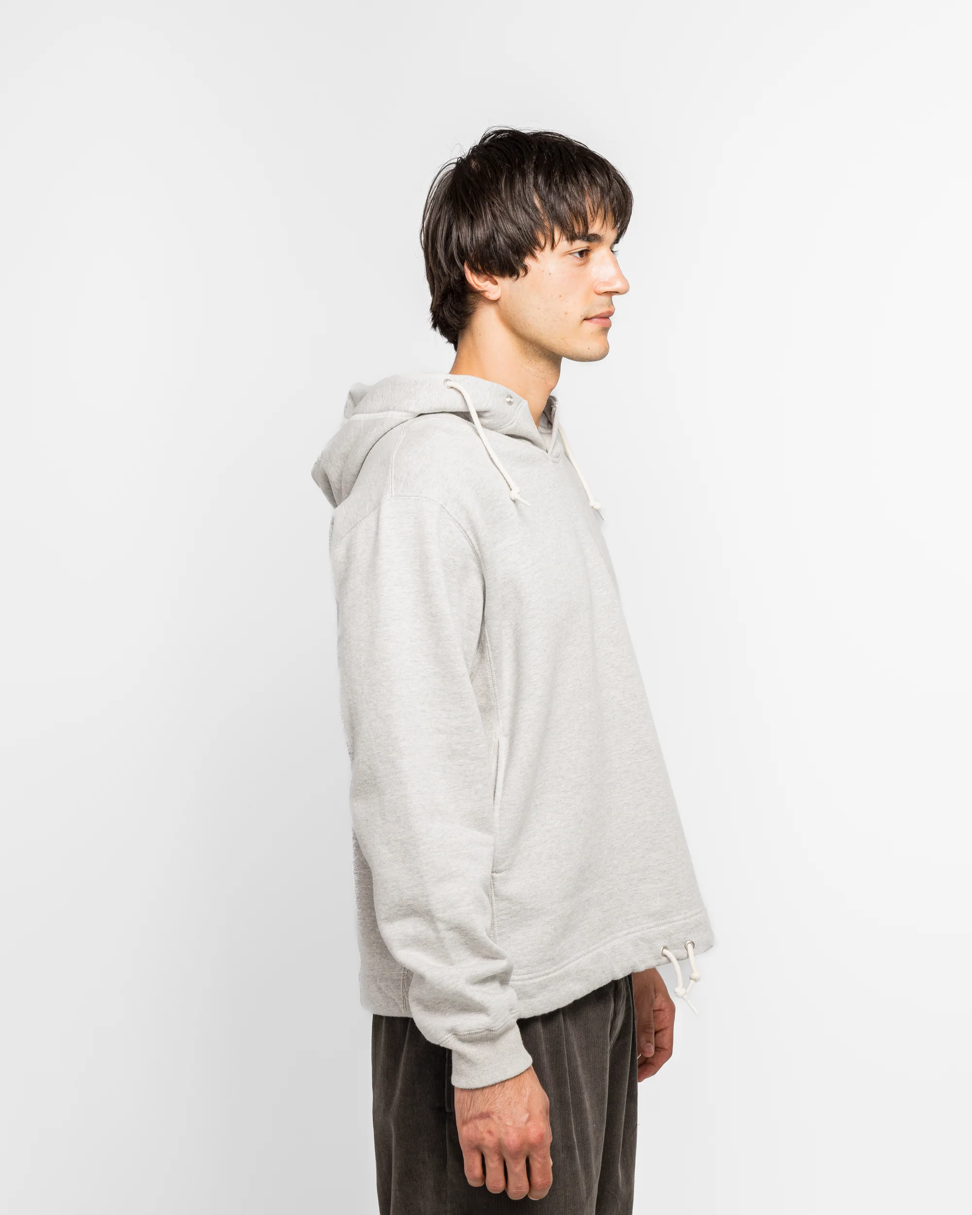 Sweat Anorak - Grey - Image 3