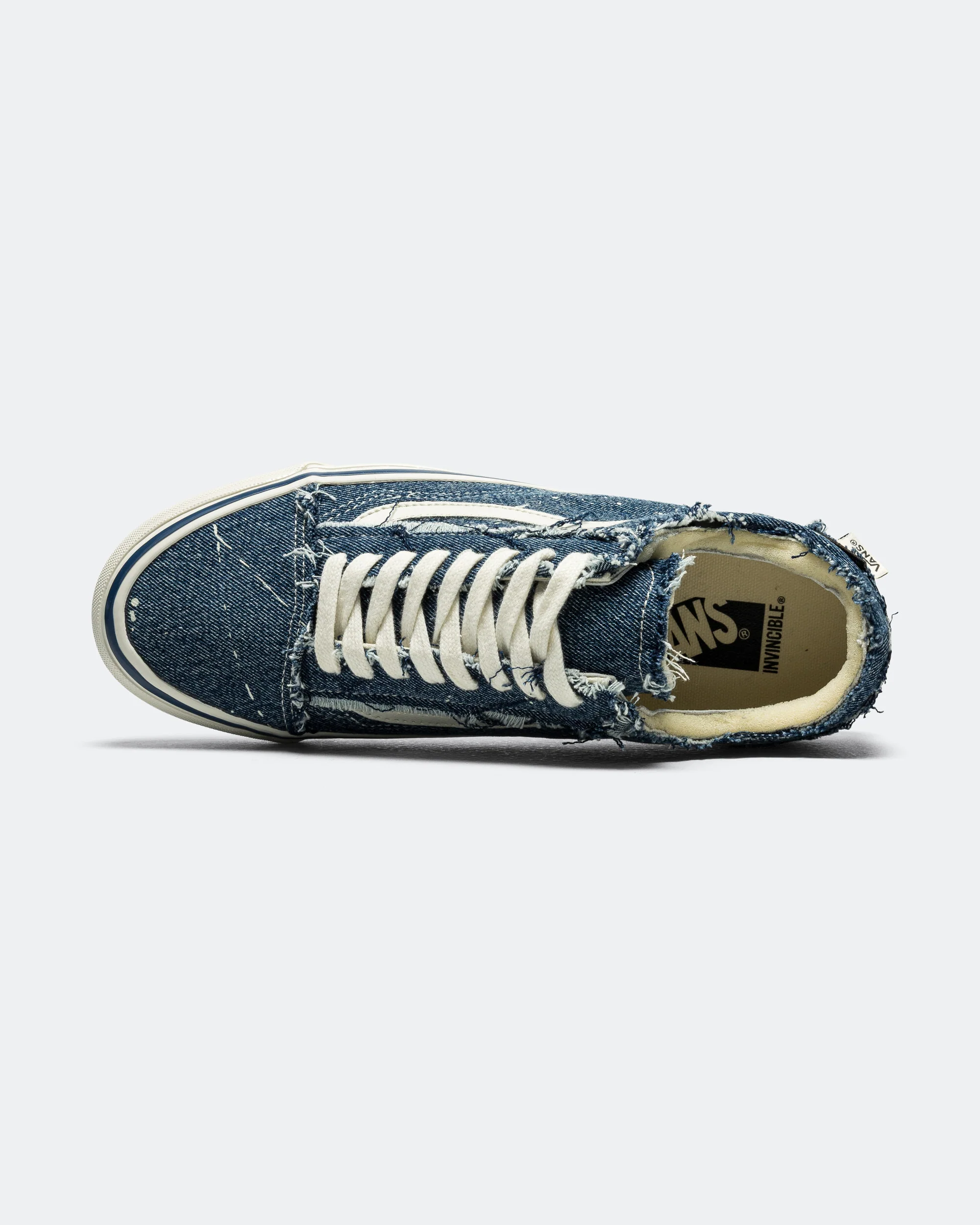 LX Old Skool x INVINCIBLE - Frayed Denim - Image 4