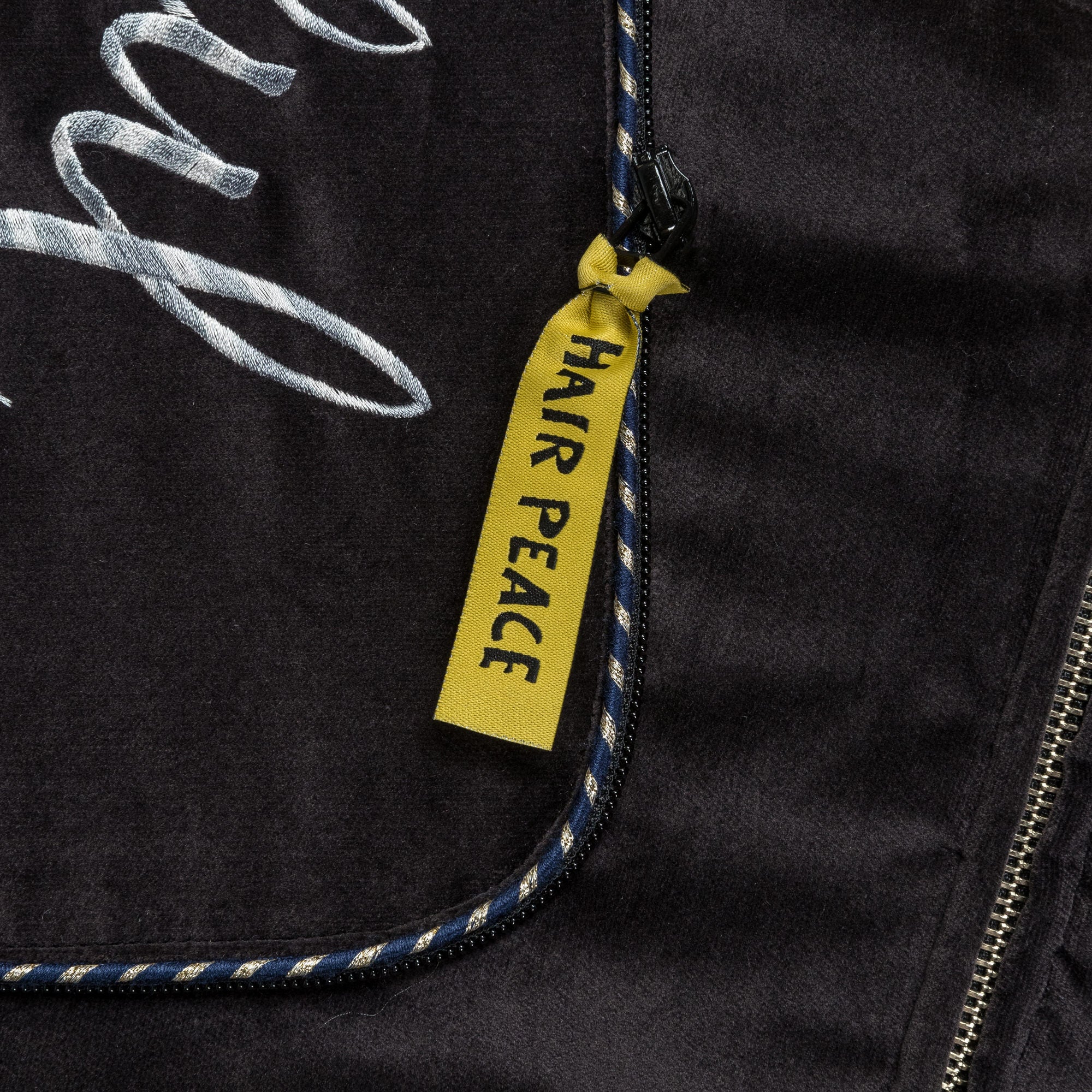 Velveteen SHAM BOMBER JKT (Beautiful Texas) - Black - Image 8