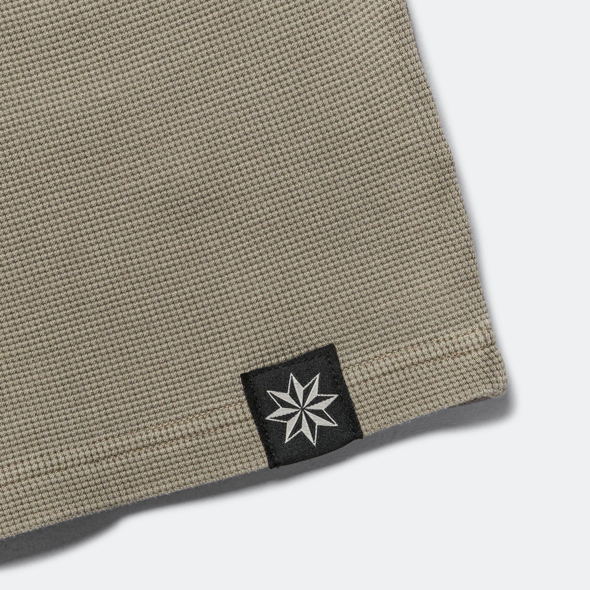 Waffle Boxy Tee - Desert - Image 5