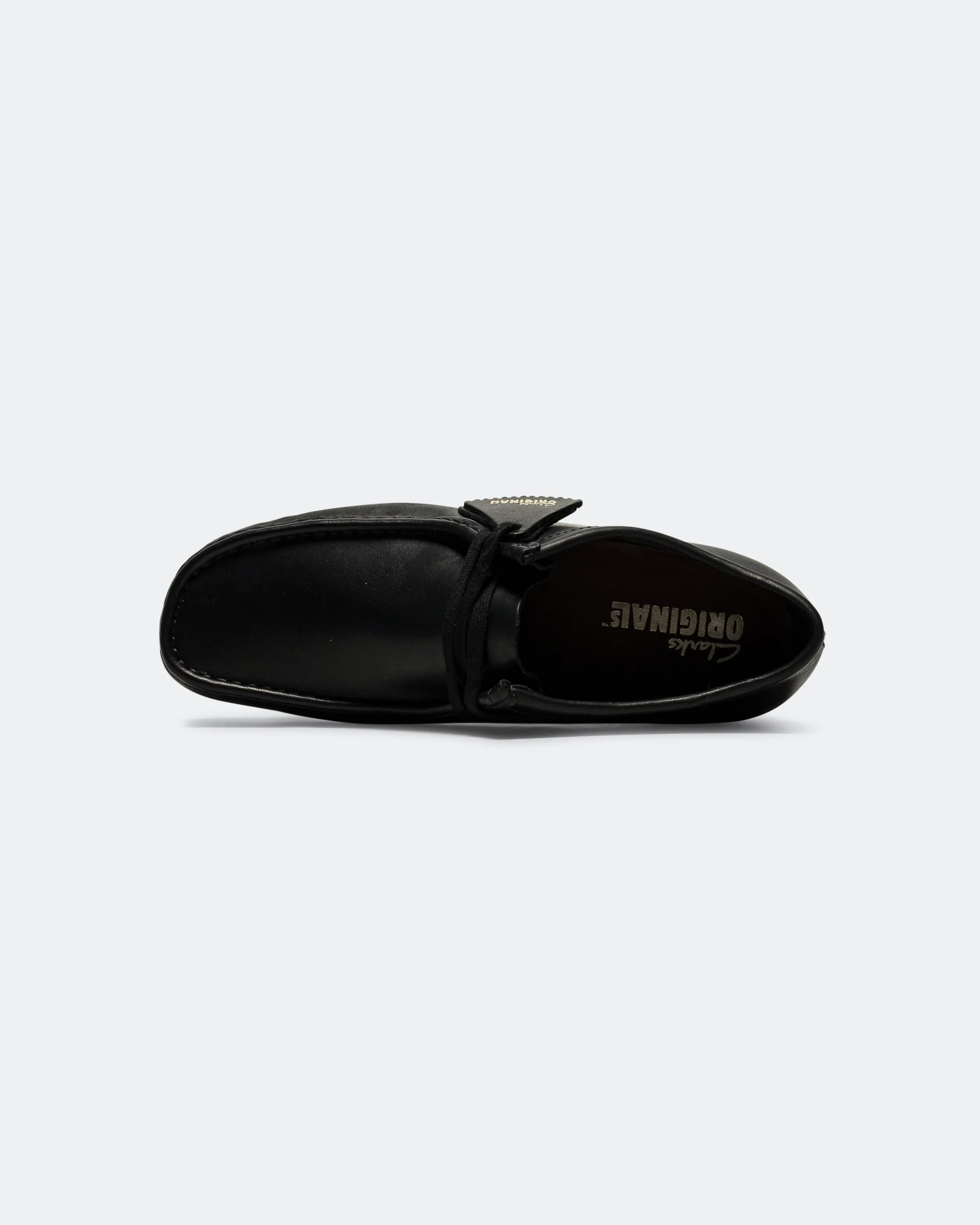 Wallabee - Black Leather - Image 4