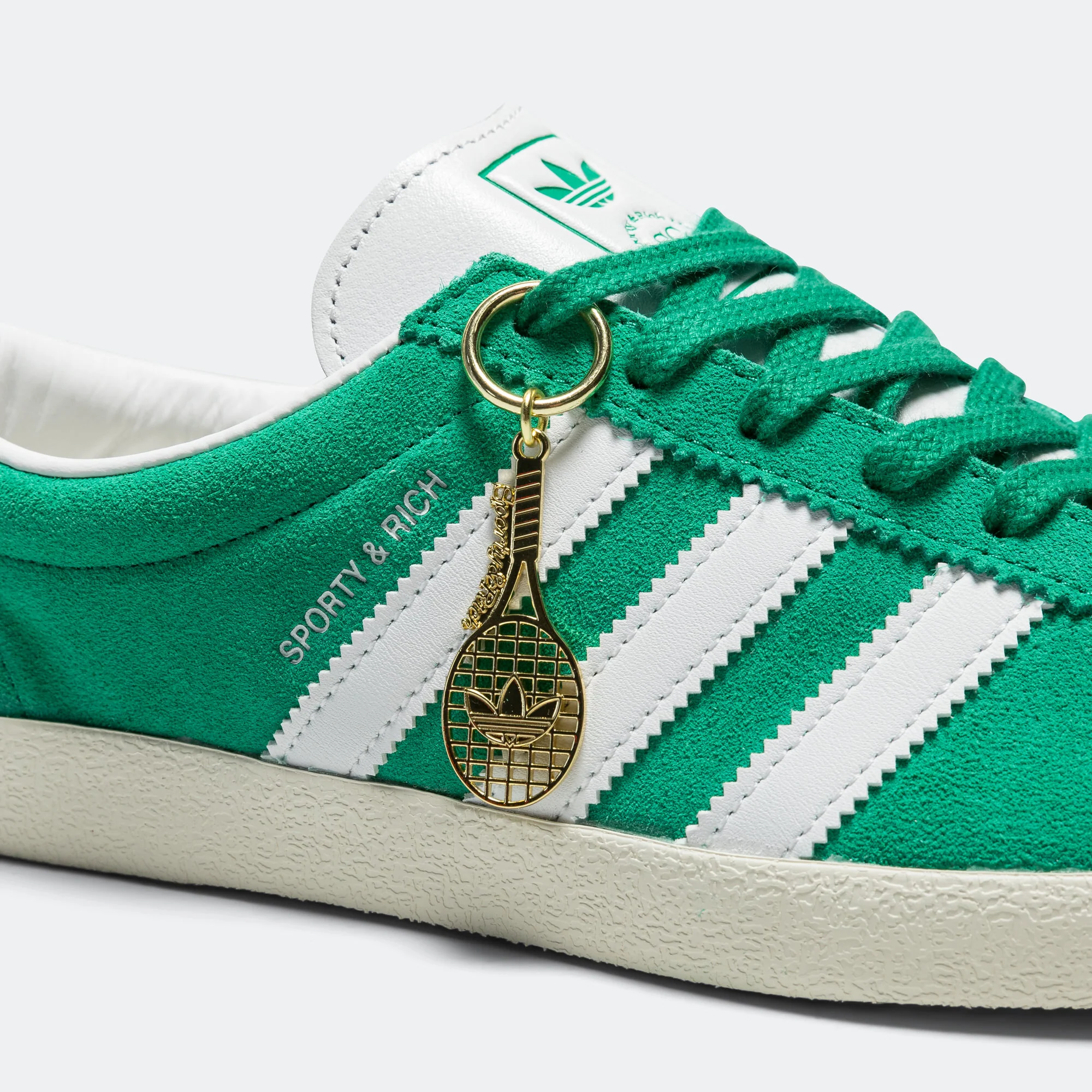 Womens Blanc x Sporty & Rich - Court Green/Footwear White-Off White - Image 6