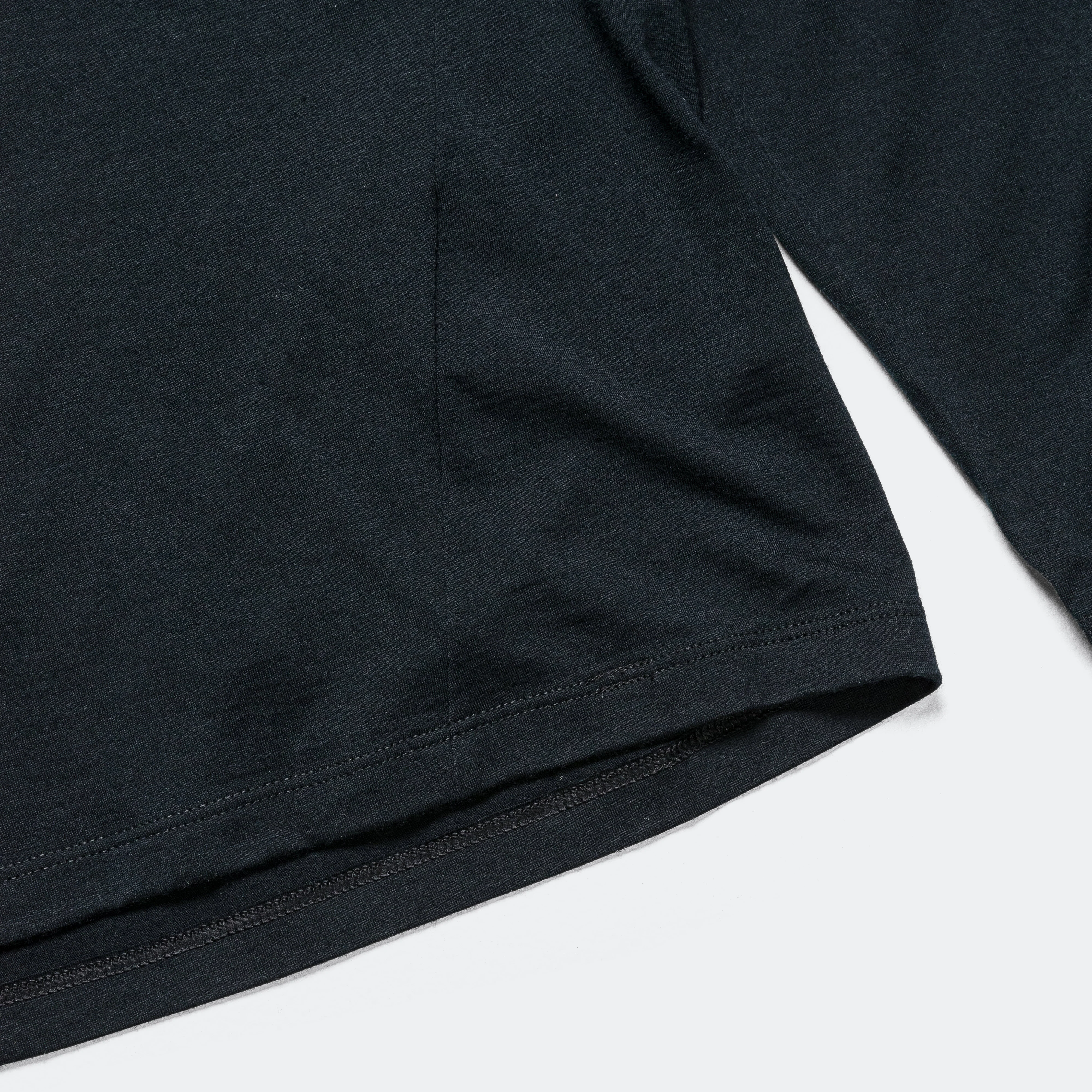 Womens Frame LS Crew - Black - Image 4