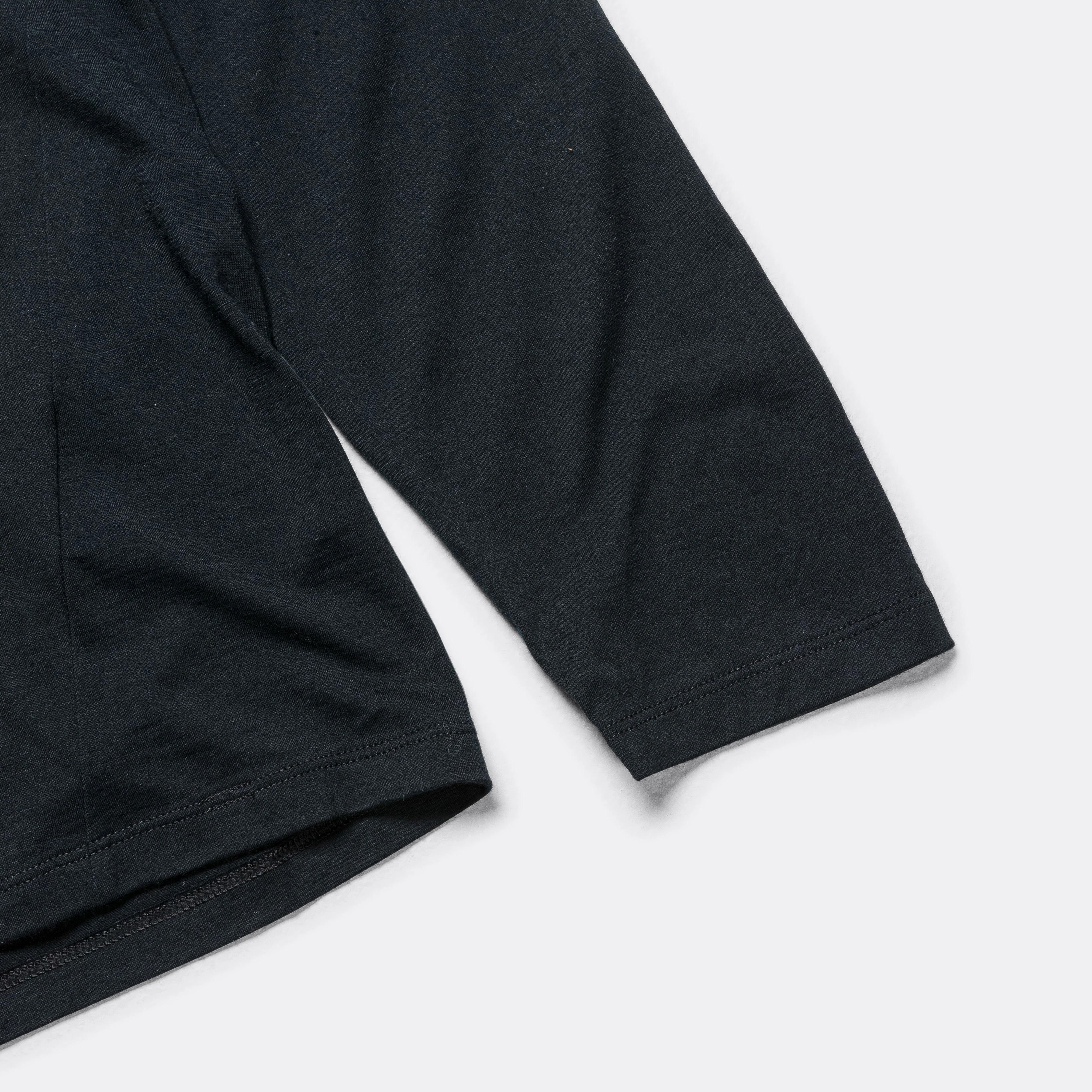 Womens Frame LS Crew - Black - Image 5