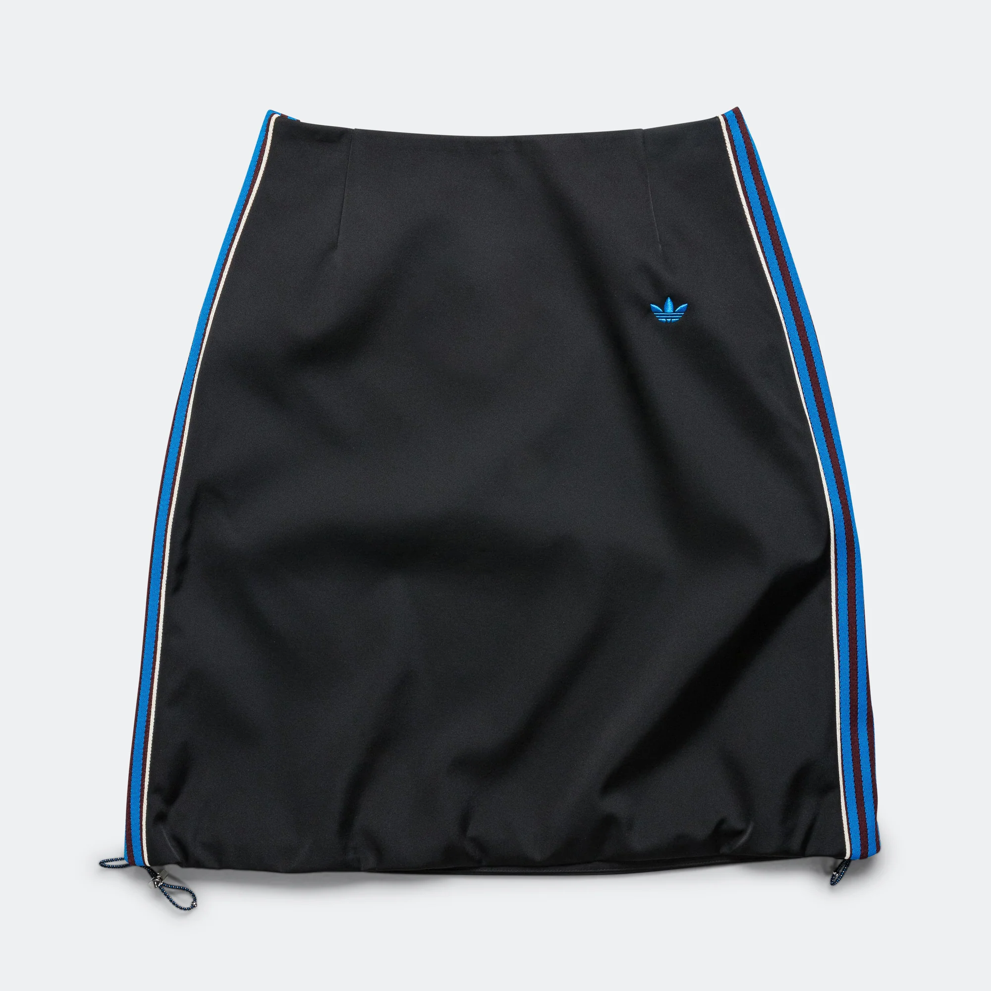 Womens Satin Skirt x Wales Bonner - Black