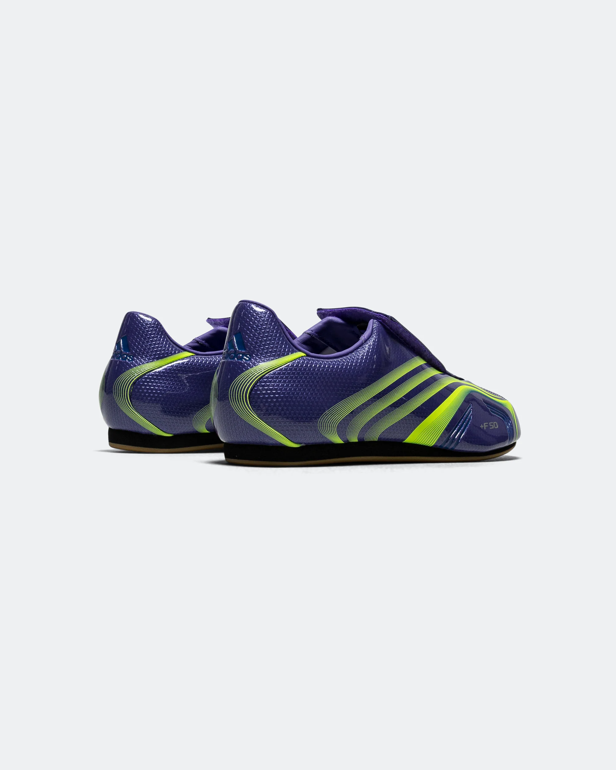Womens Taekwondo F50 - Purple Rush/Lucid Lemon-Royal Blue - Image 3