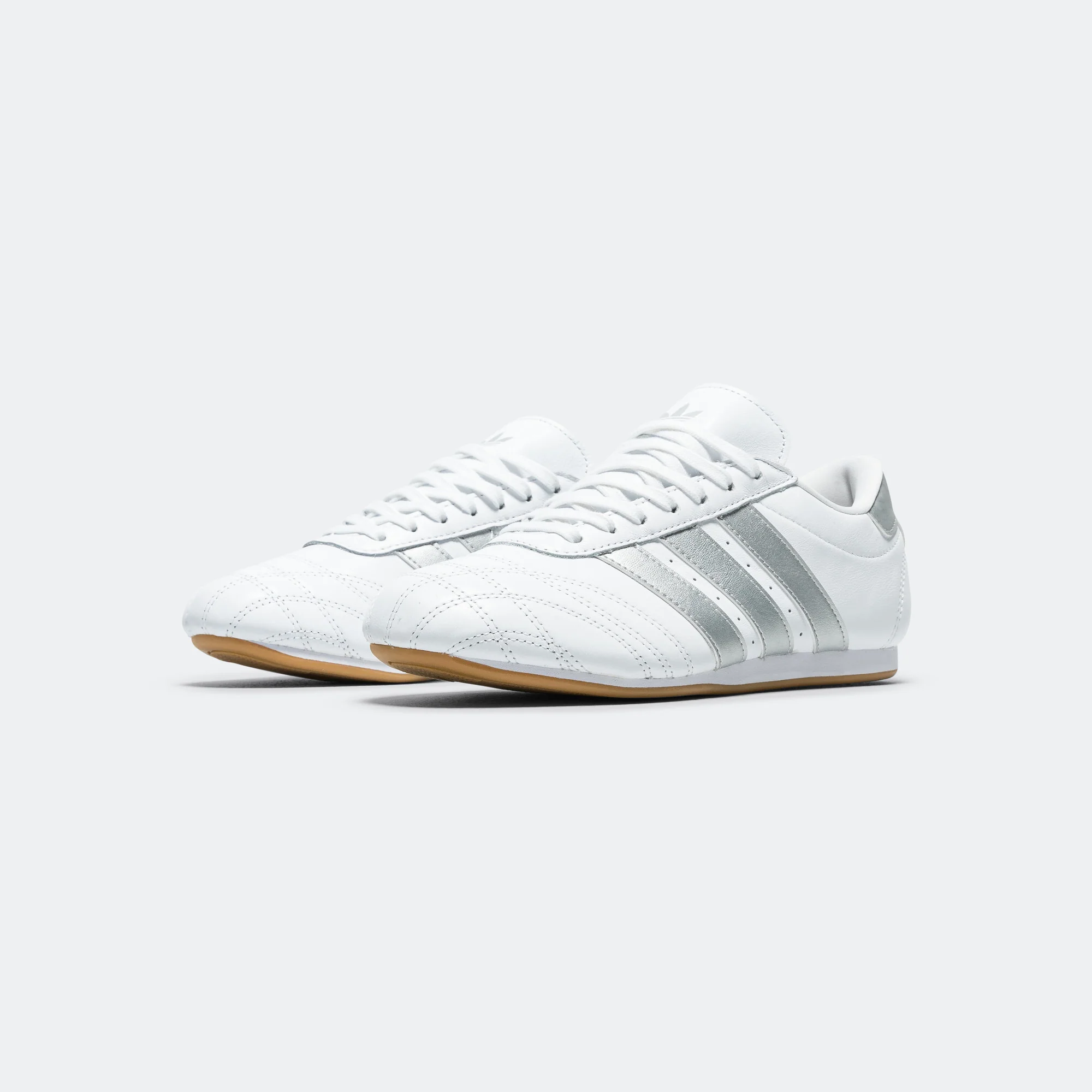 Womens Taekwondo Lace - Footwear White/Silver Metalic-Gum - Image 2