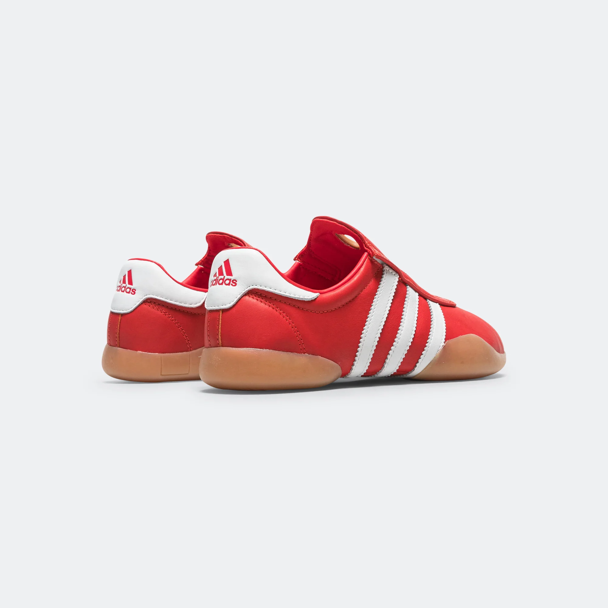 Womens Taekwondo Mei - Red/Footwear White-Gum - Image 3