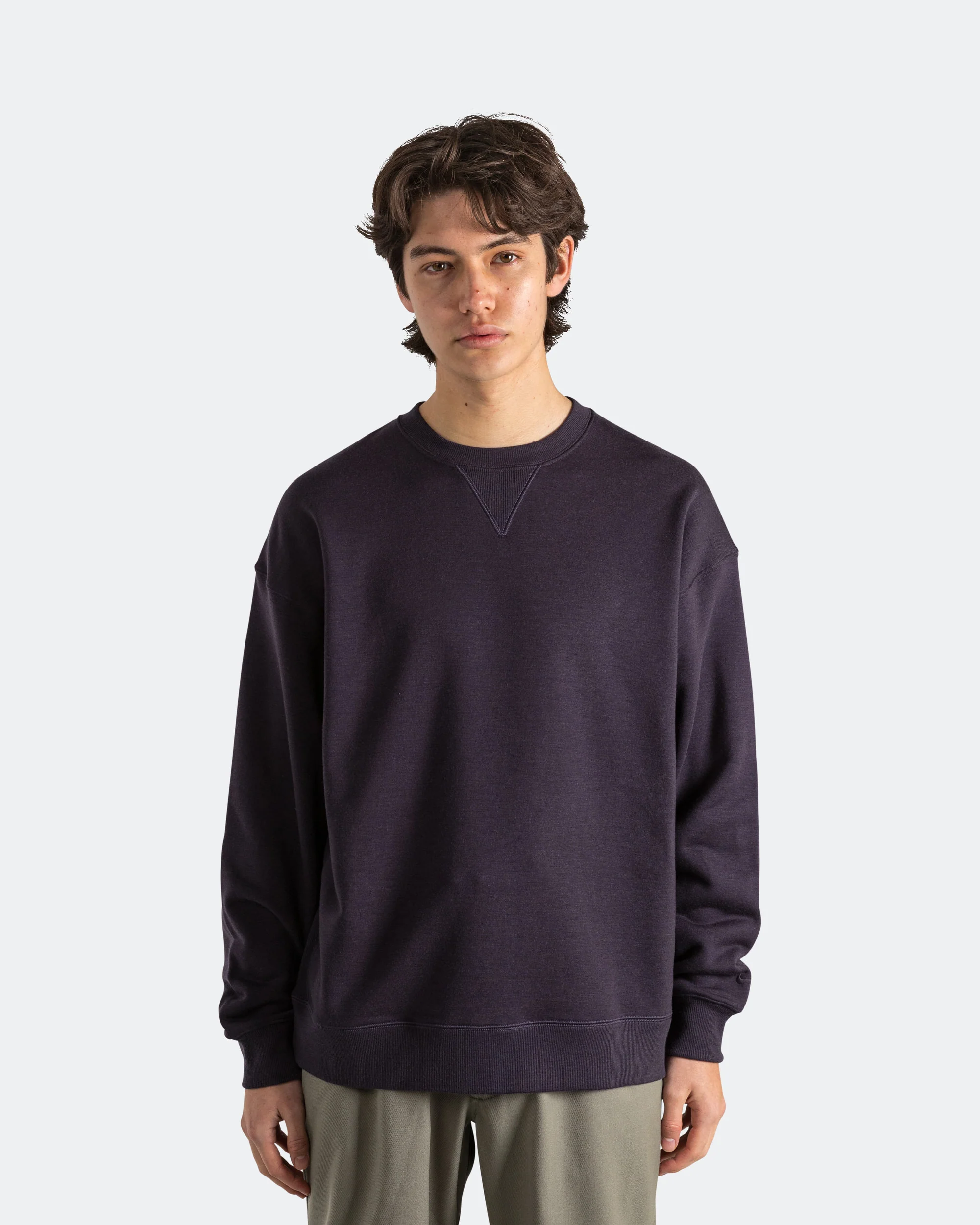 Wool Classics Crew - Cave Purple - Image 2