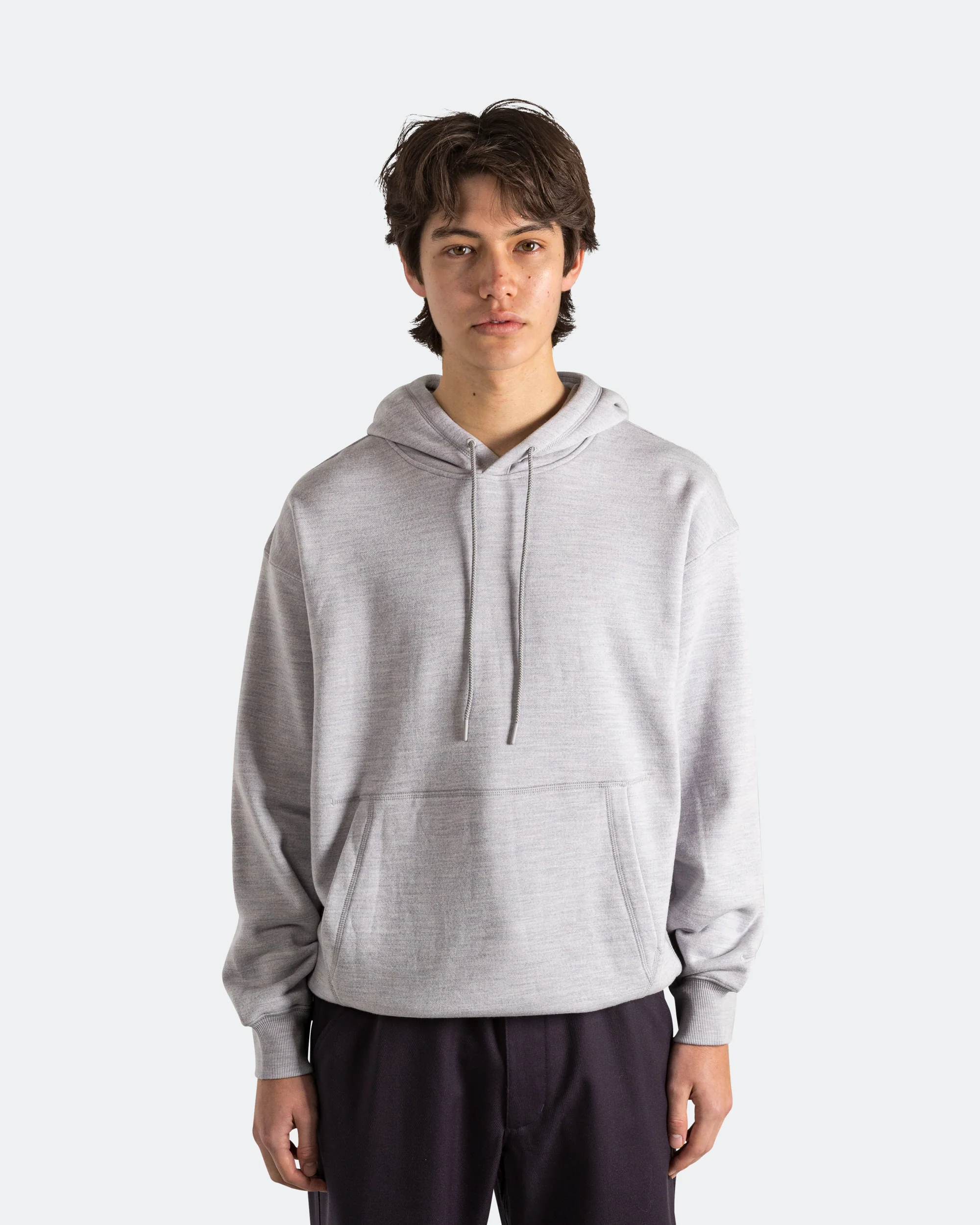 Wool Classics Hoodie - Matte Silver/Heather Grey - Image 2