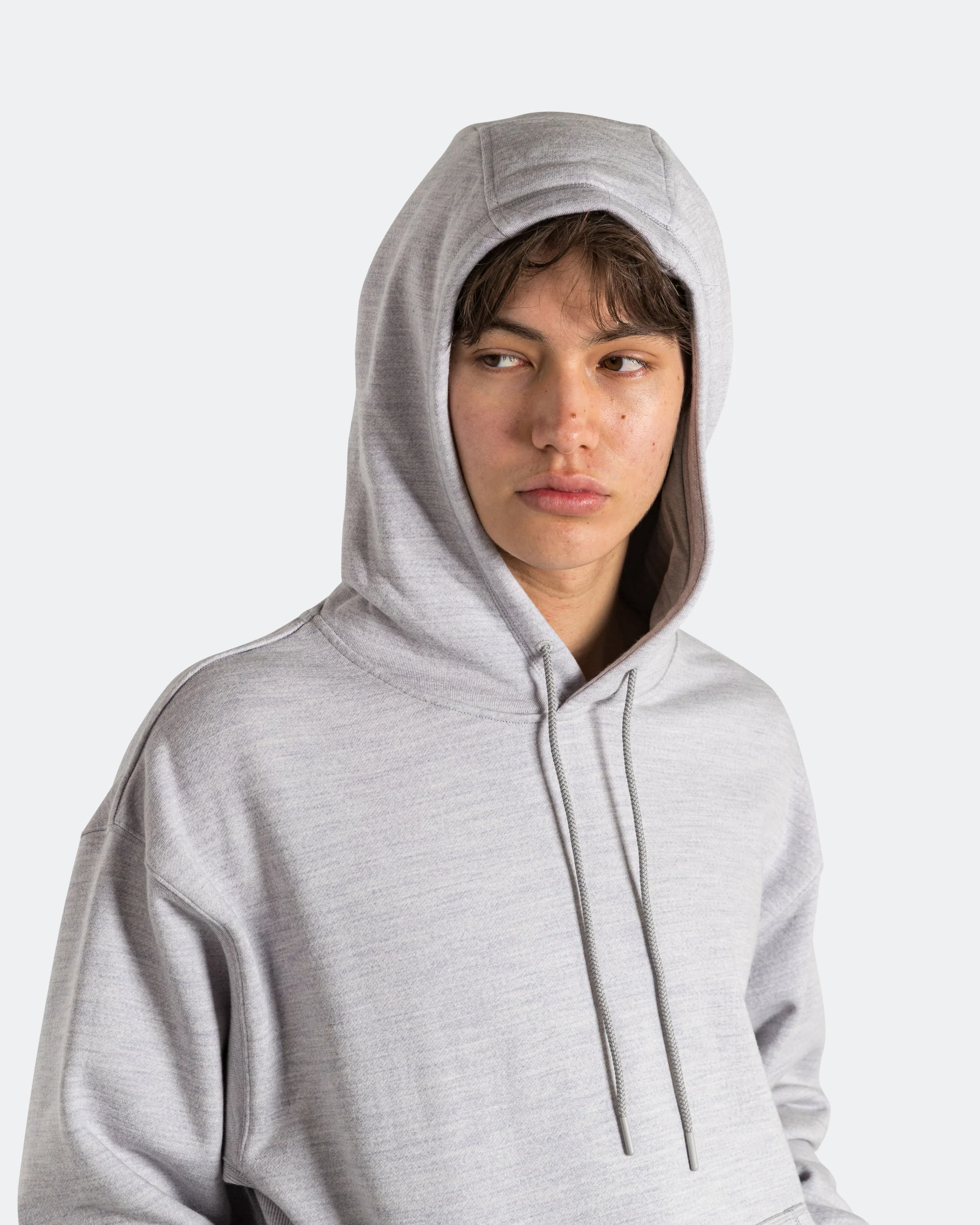 Wool Classics Hoodie - Matte Silver/Heather Grey - Image 4