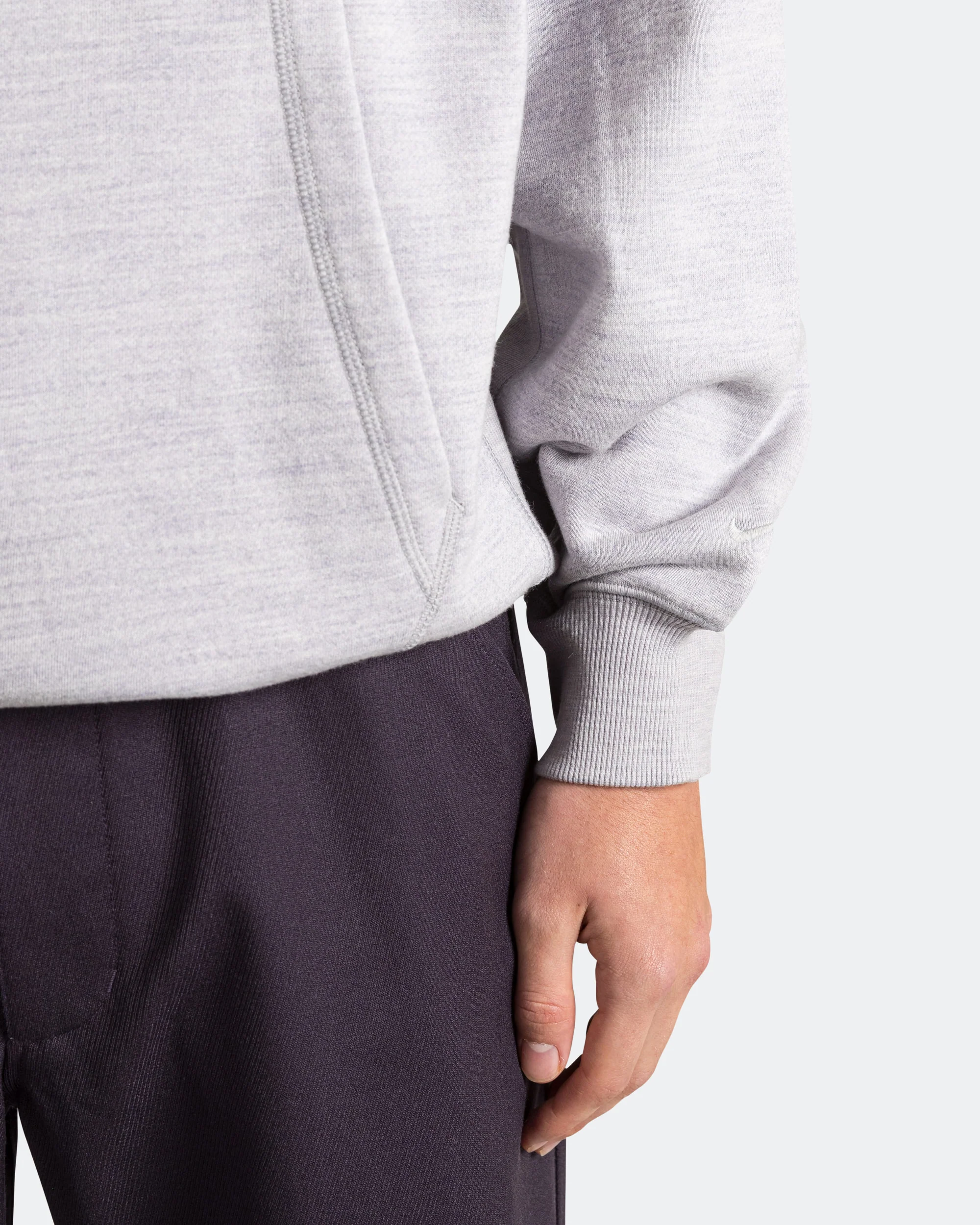 Wool Classics Hoodie - Matte Silver/Heather Grey - Image 5