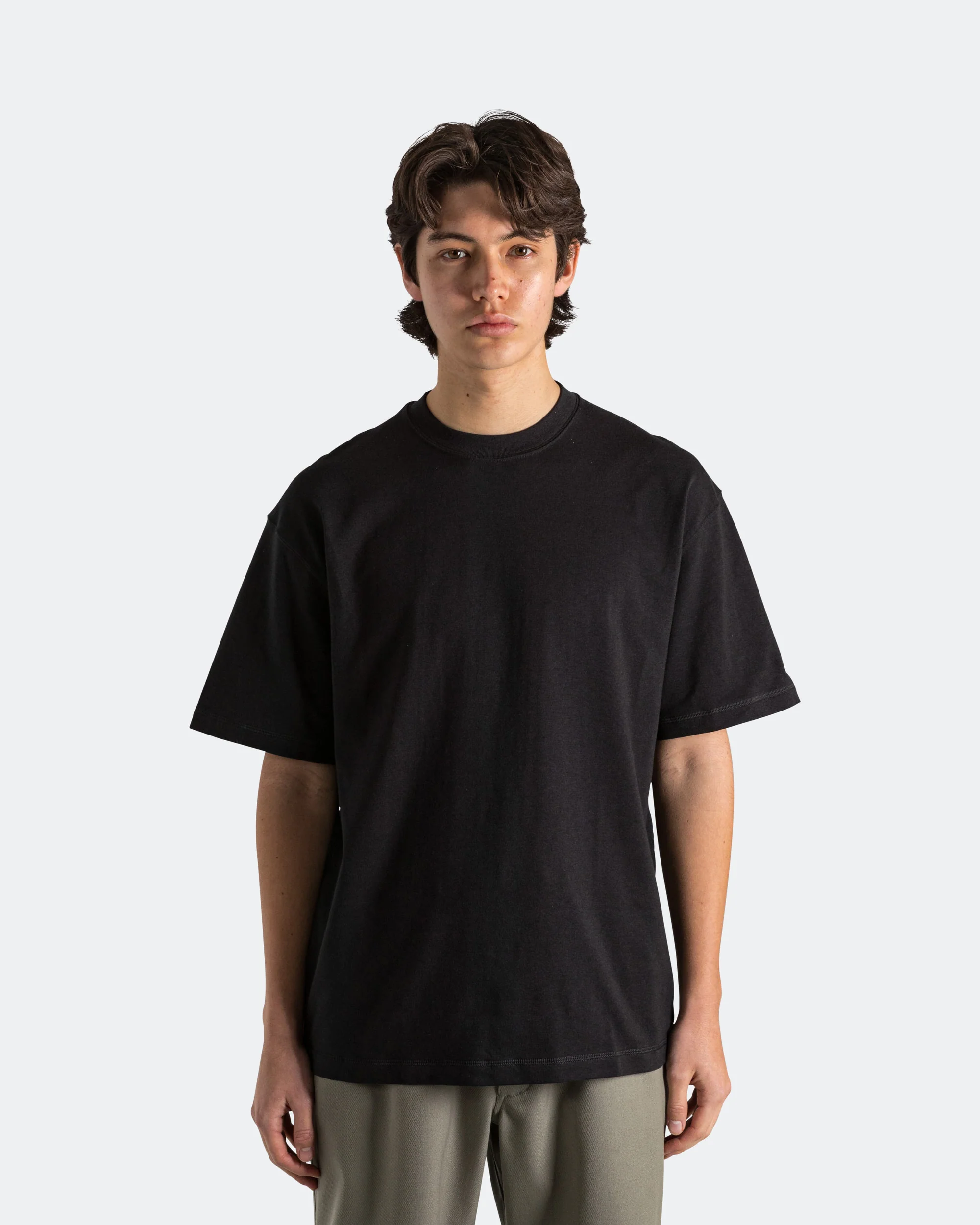 Wool Classics SS Tee - Black - Image 2