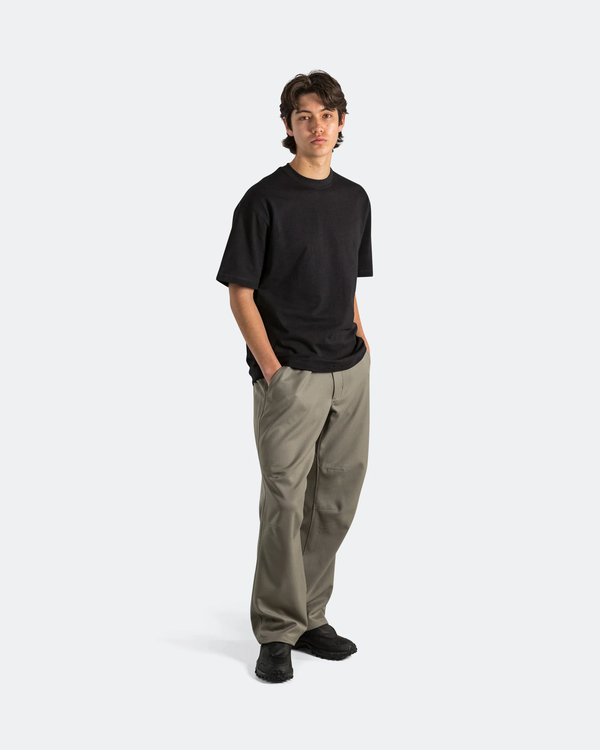 Wool Classics SS Tee - Black - Image 4