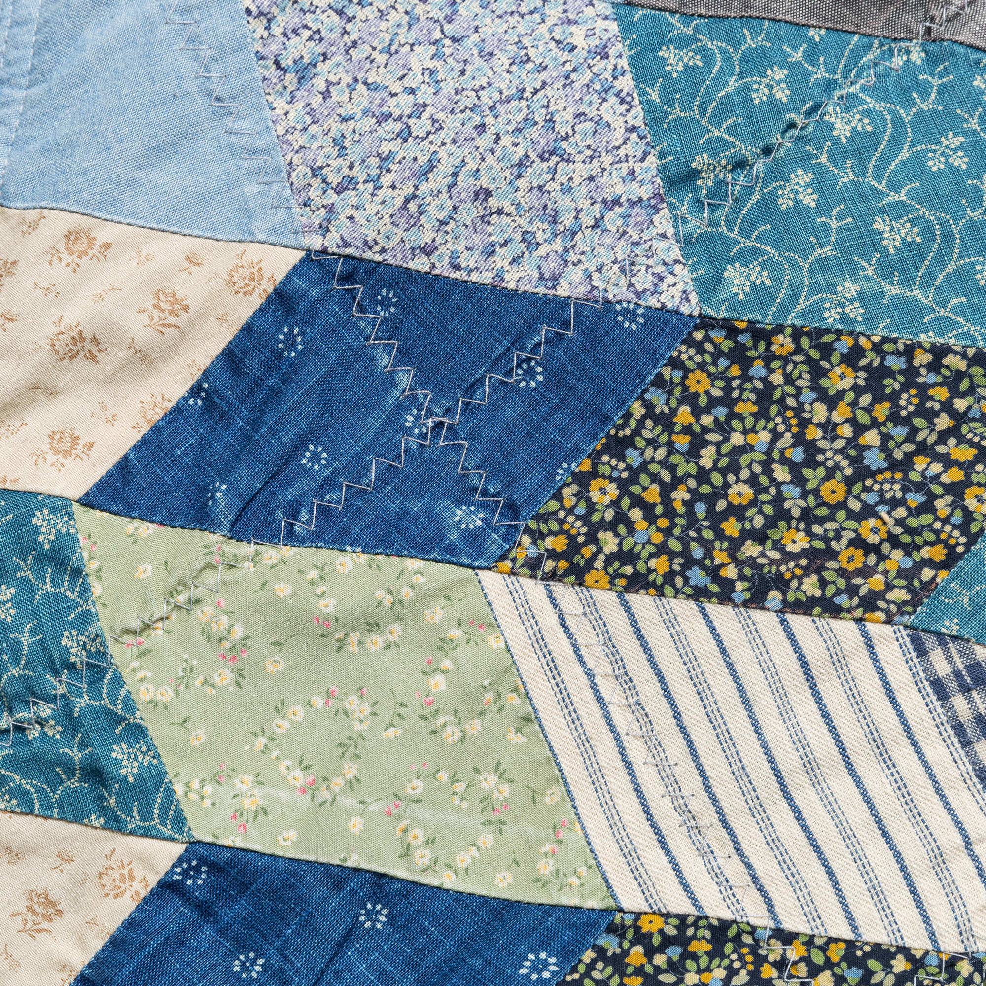 YABANE Quilt Patchwork Drizzler JKT - IDG - Image 3